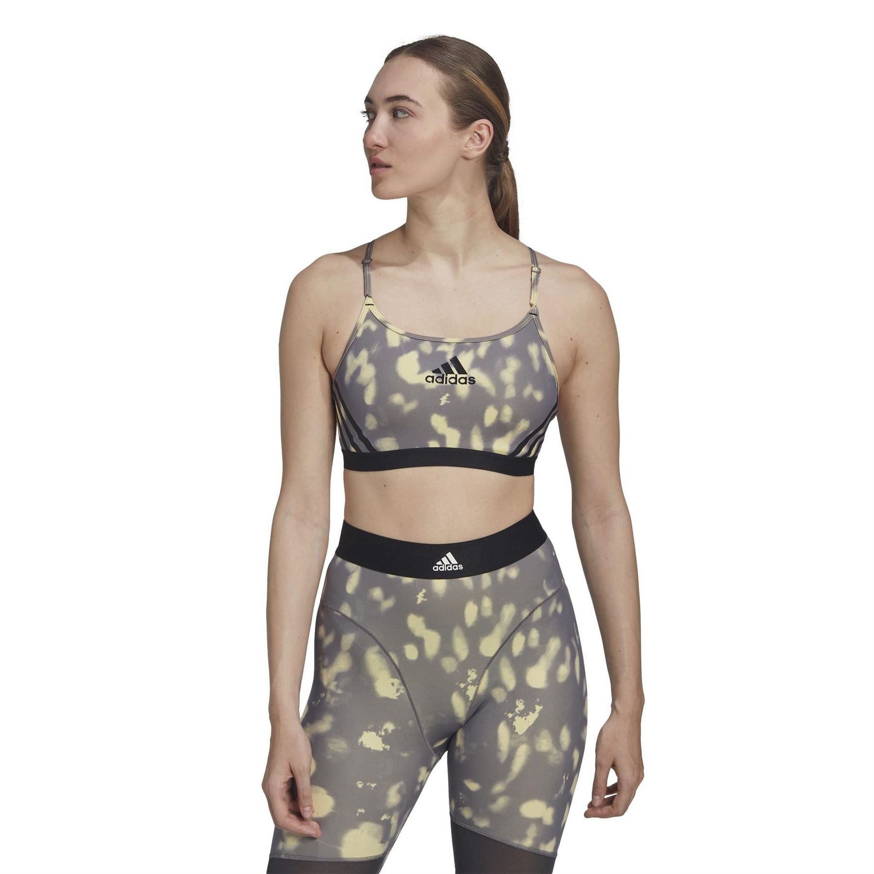 adidas Hygl Medium Impact Sports Bra