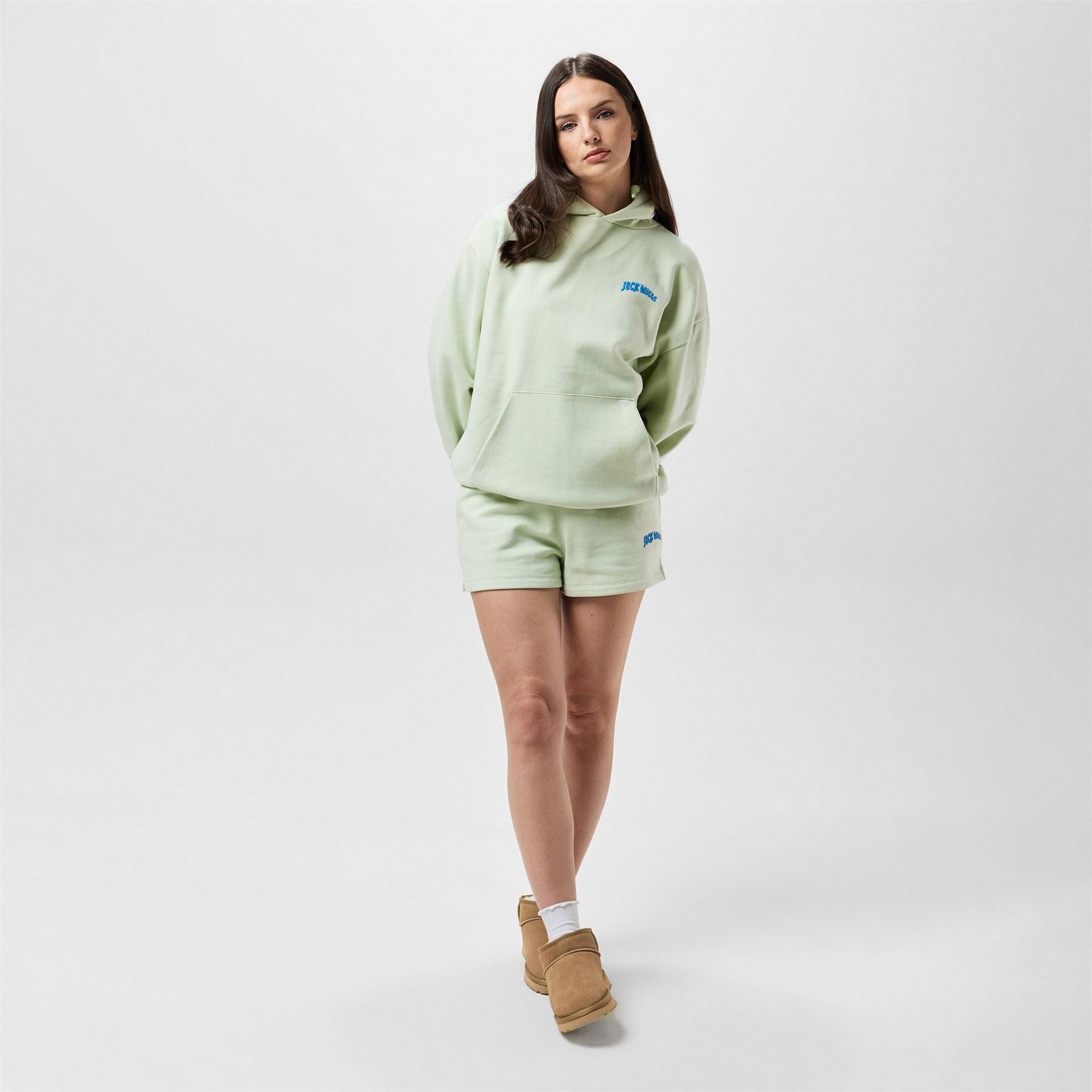 Jack Wills Hooded Neck Drop Shoulder Long Sleeve Hoodie