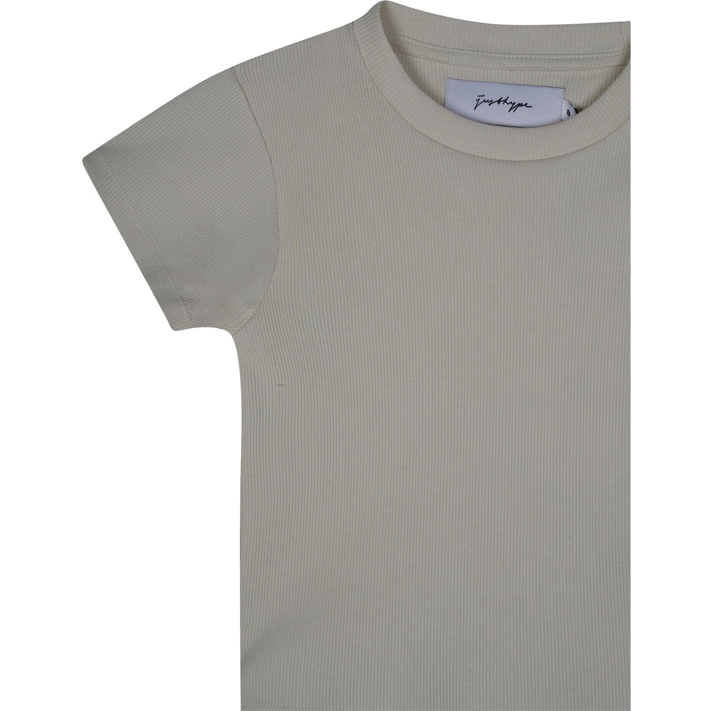 Hype Rib Cropped Regular Fit T-Shirt