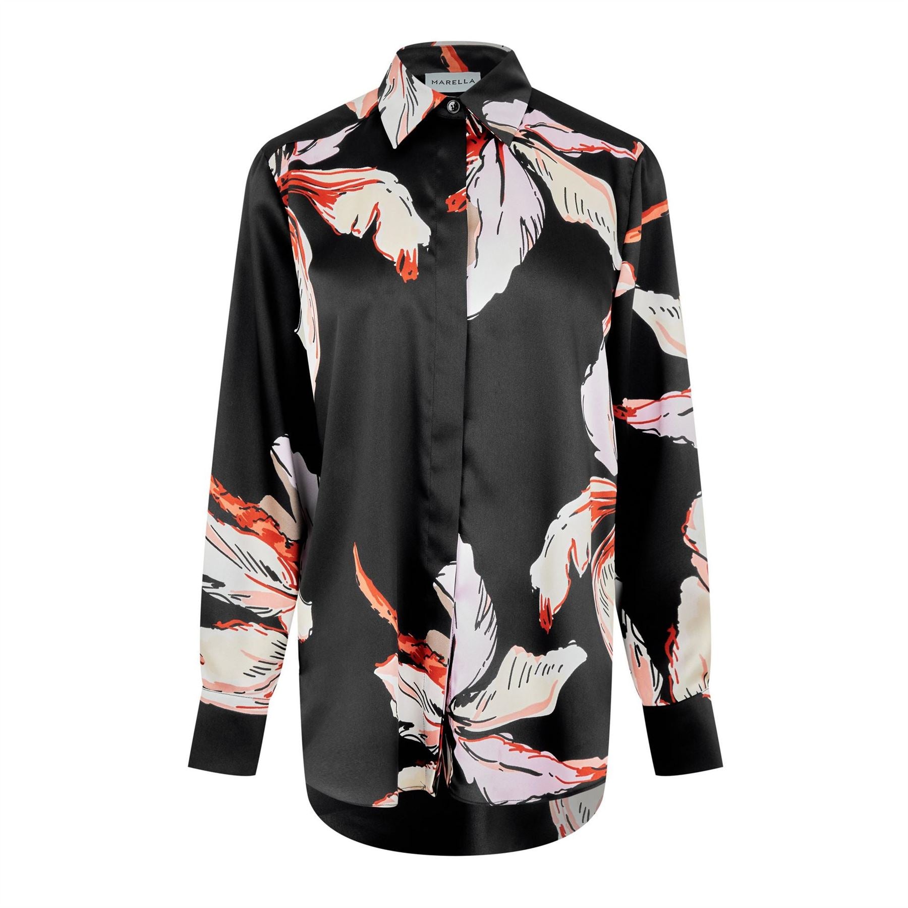 Marella Lugano Floral Long Sleeve Patterned Shirt