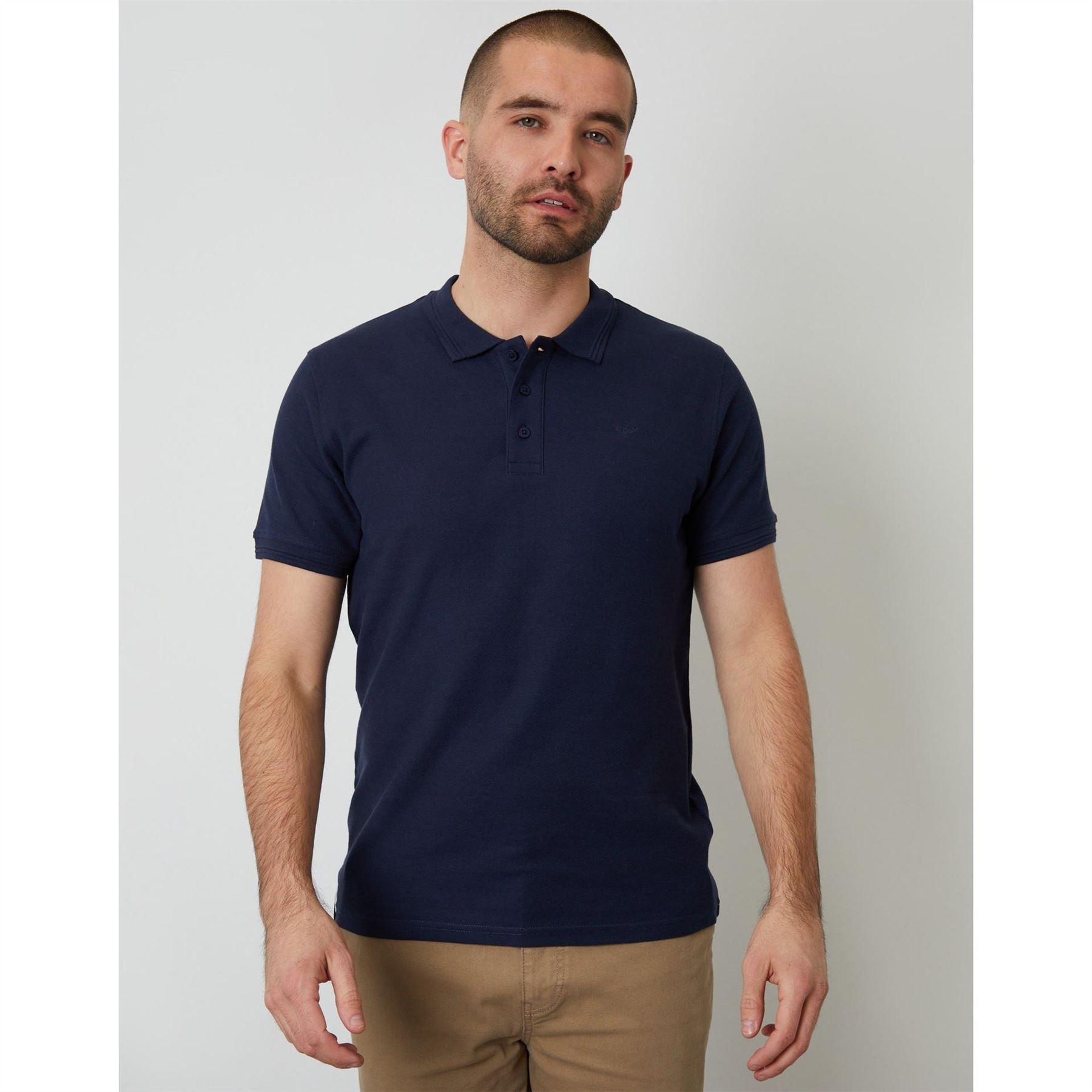 Threadbare Tb Malbork Short Sleeve Polo Shirt