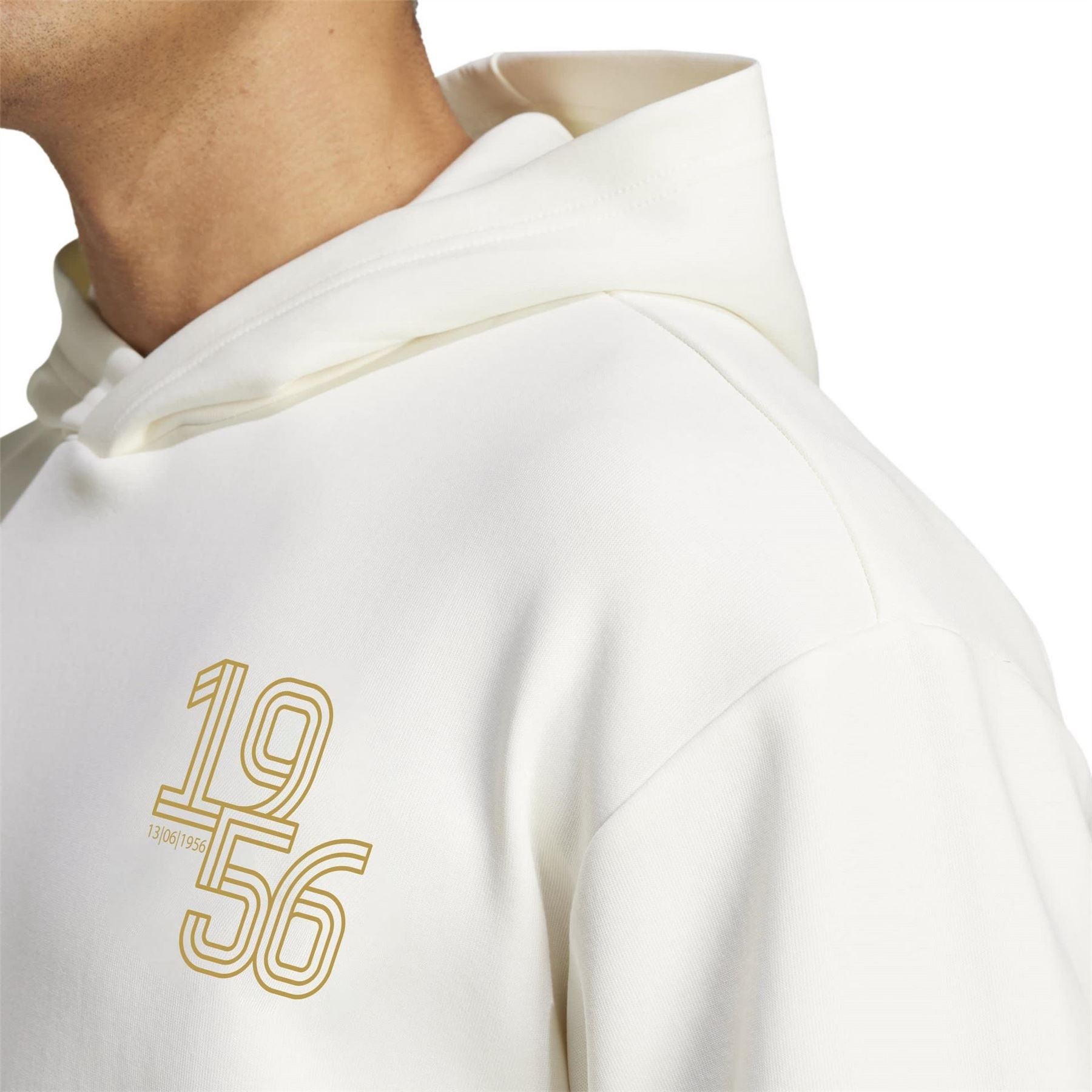 adidas Mens Real Madrid Hoodie 2025 2026
