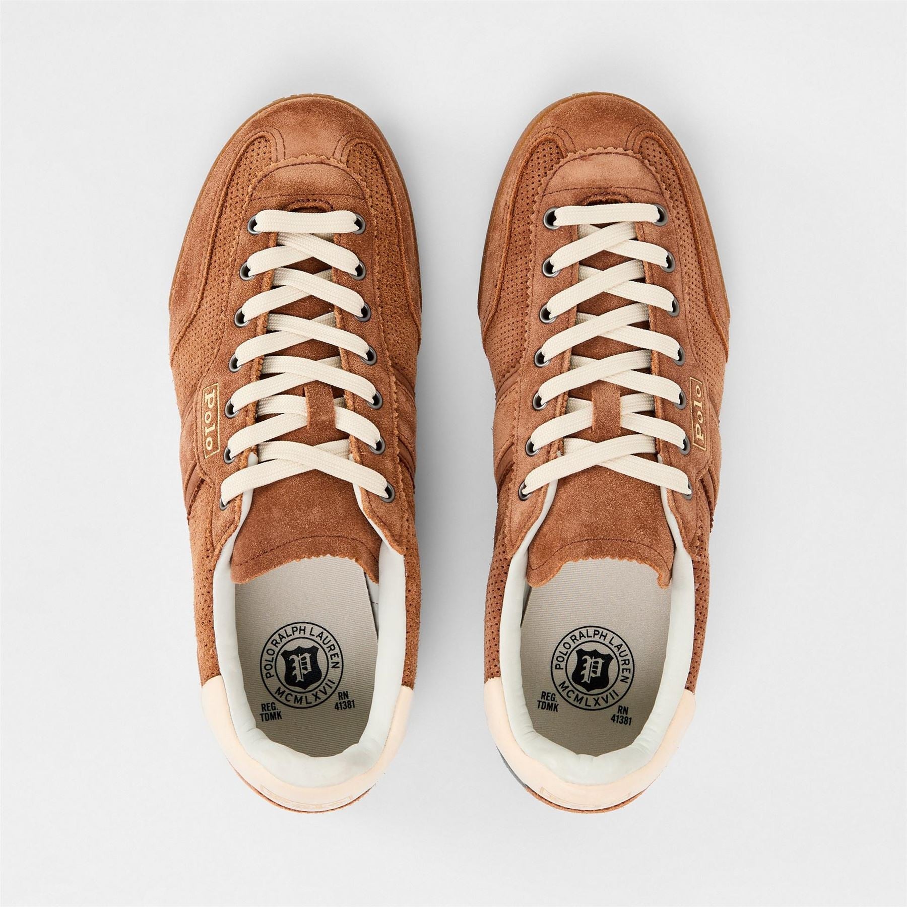 Polo Ralph Lauren Hester Runner Lace Up Low Top Sneakers