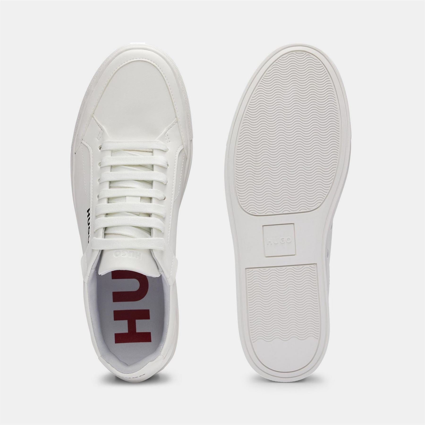Hugo Futurism Round Toe Flat Heel Trainers