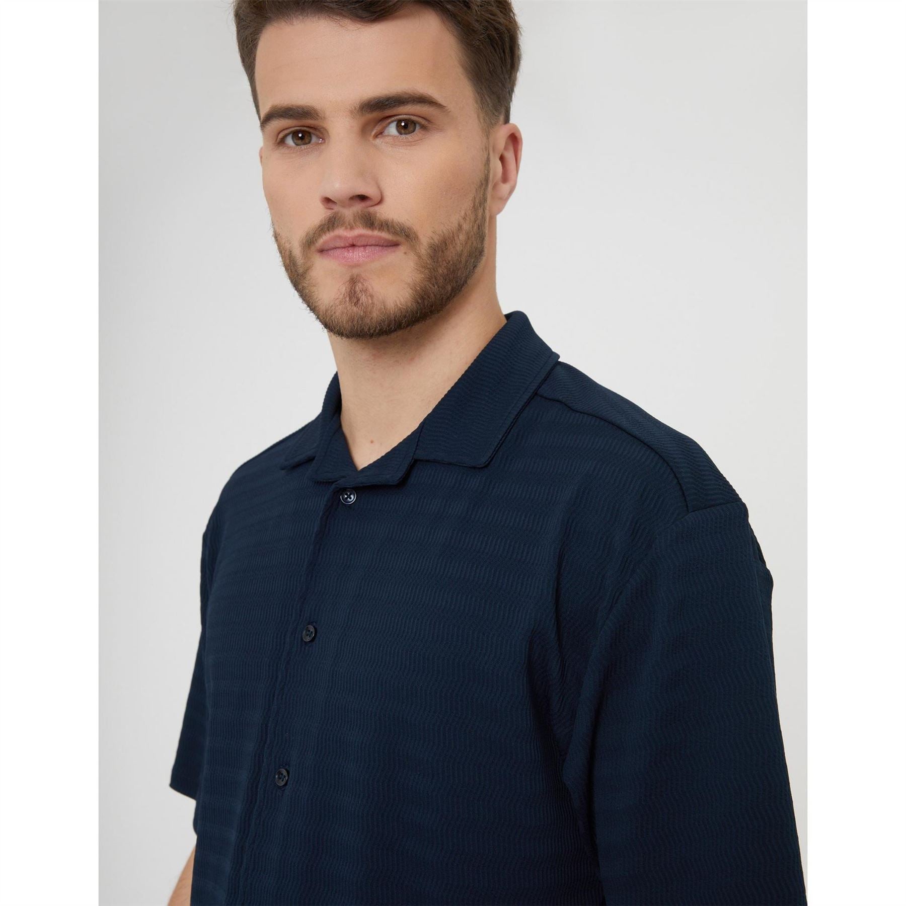 Threadbare Drewrea Relaxed Fit Short Sleeve Shirt