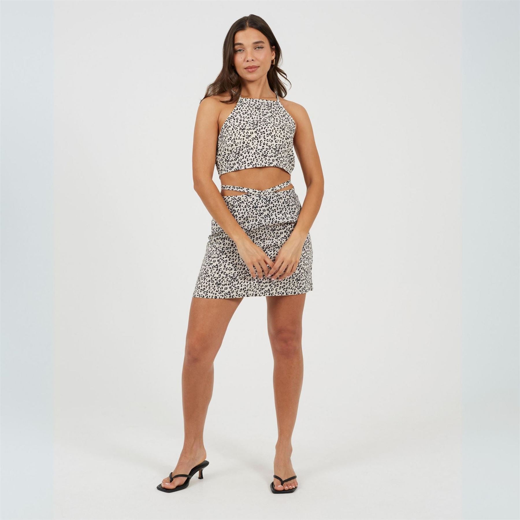 Brave Soul Halter Neck Spaghetti Straps Vest Tank