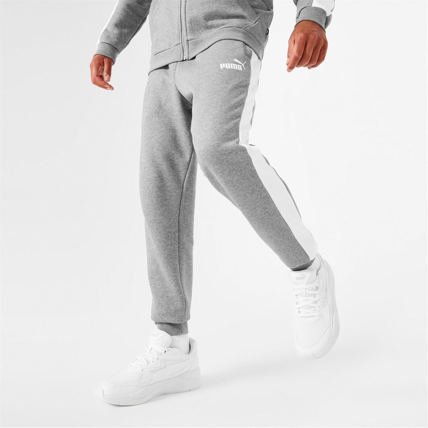 Puma Mens Clean Fleece Tracksuit