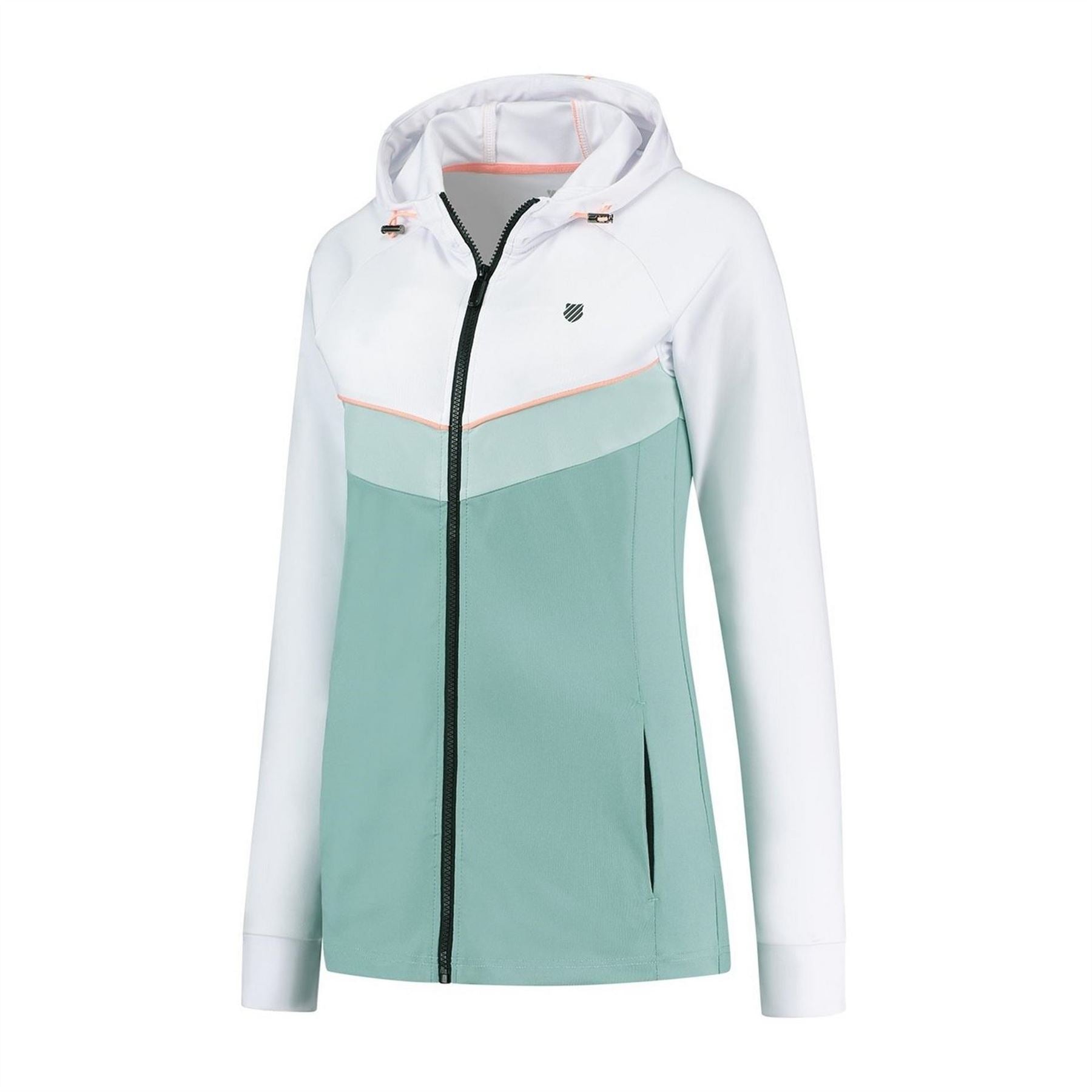 K Swiss Womens Swiss Hypercourt Hooded Tracksuit Jacket