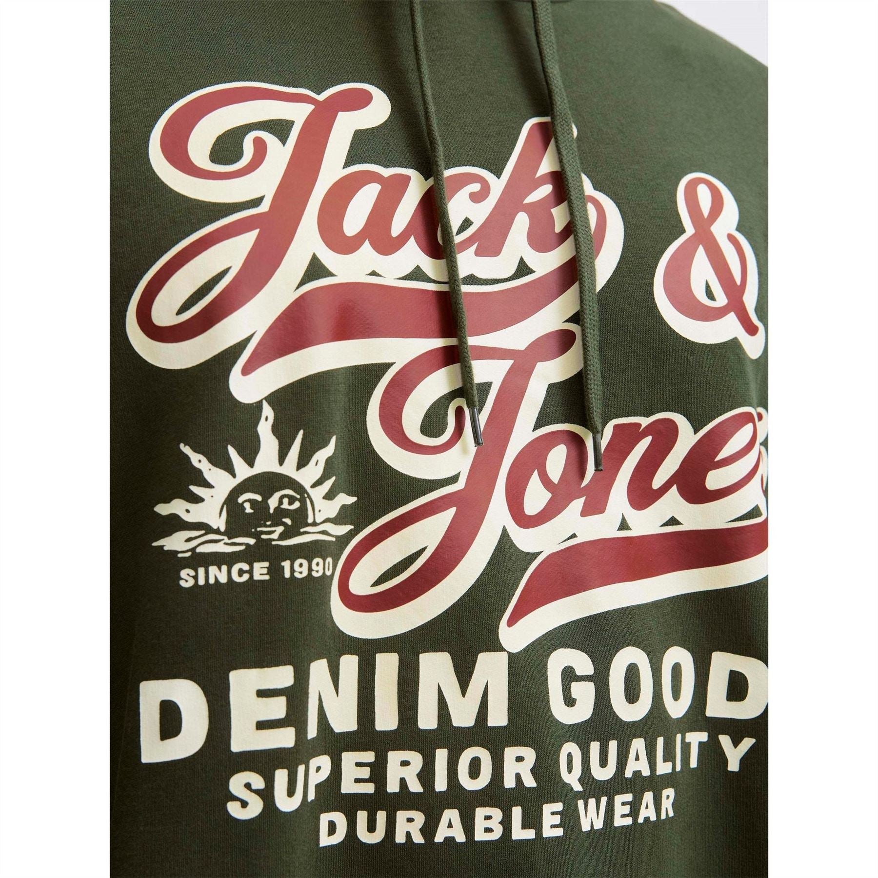 Jack and Jones + 2 Col Hoodie Sn62
