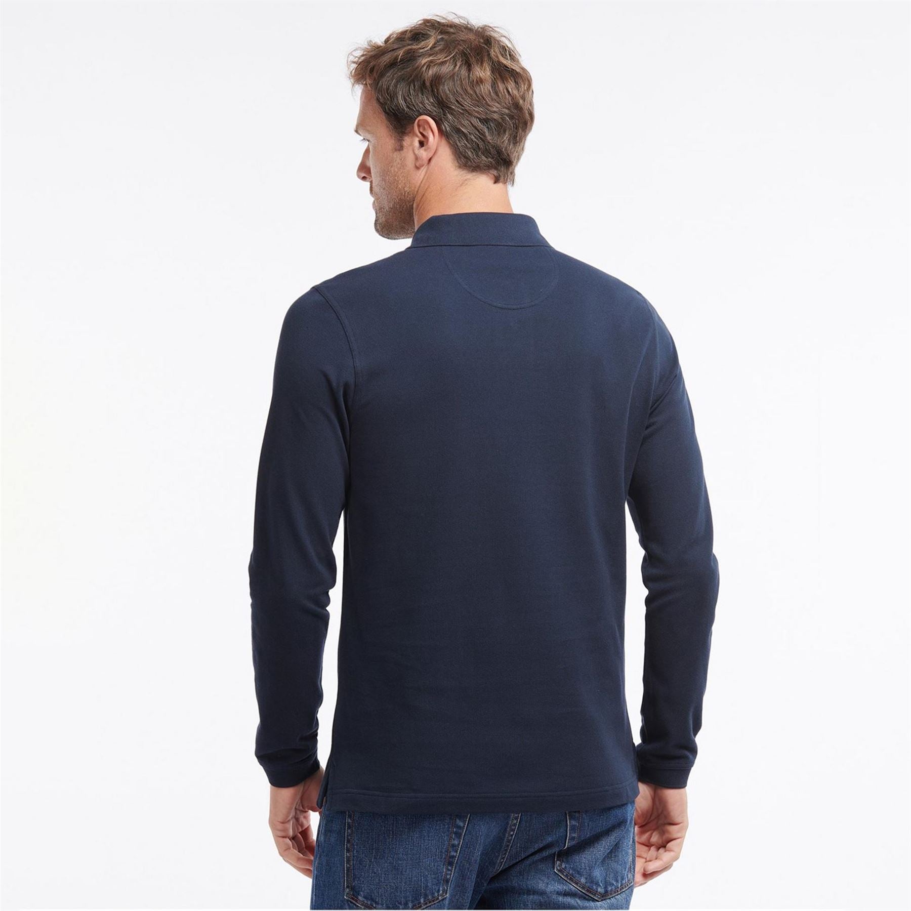 Barbour Long Sleeved Polo Shirt