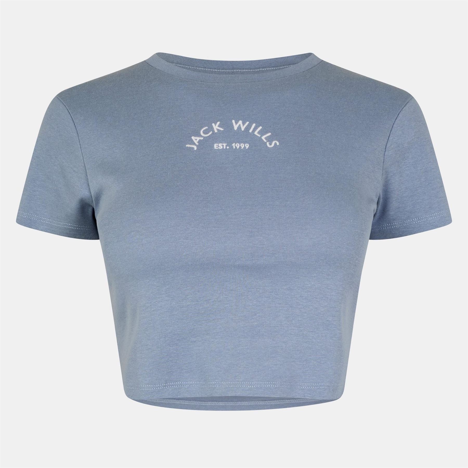 Jack Wills Cropped Baby Tee Ladies
