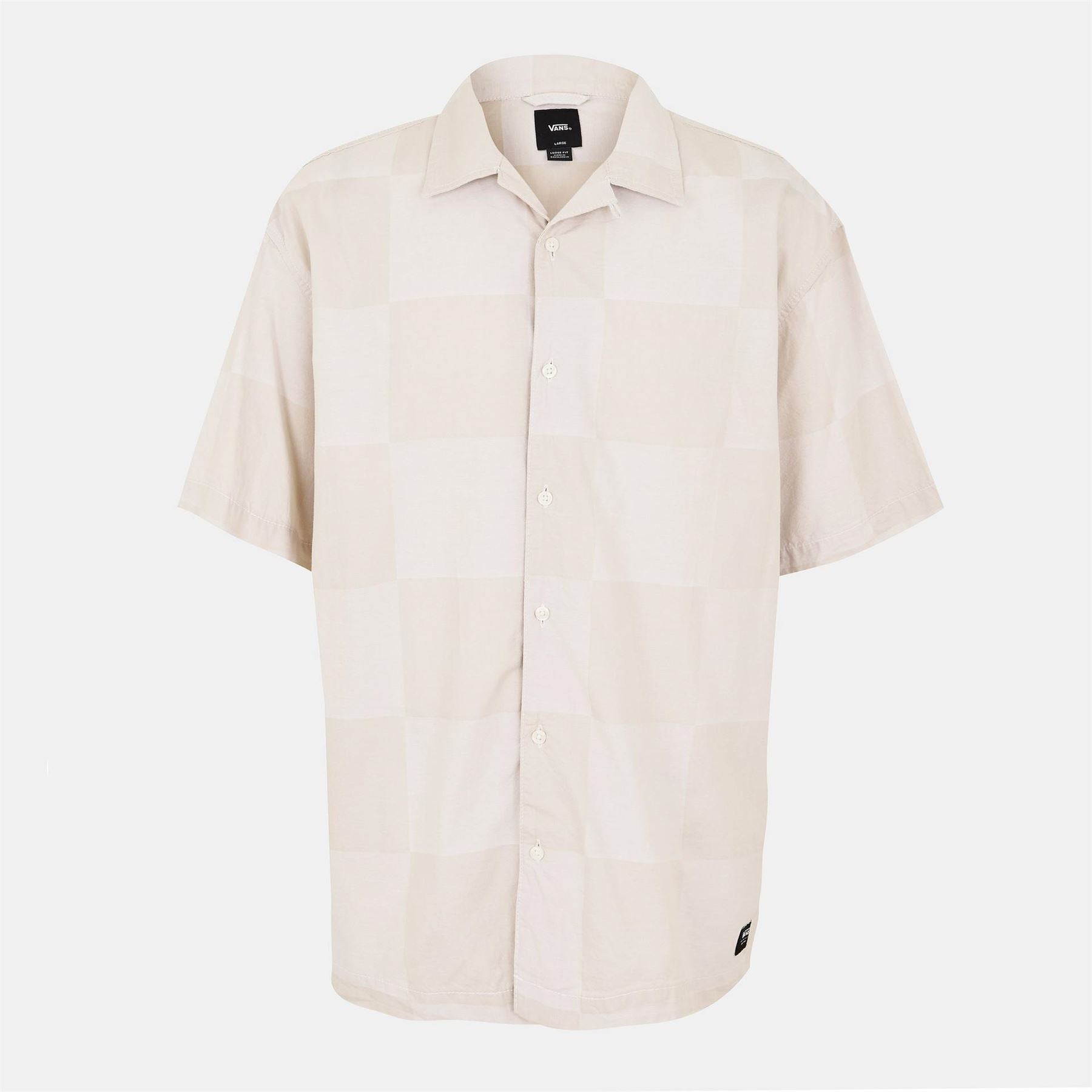 Vans Adults Kessler Checkerboard Short Sleeve Regular Fit T-Shirt