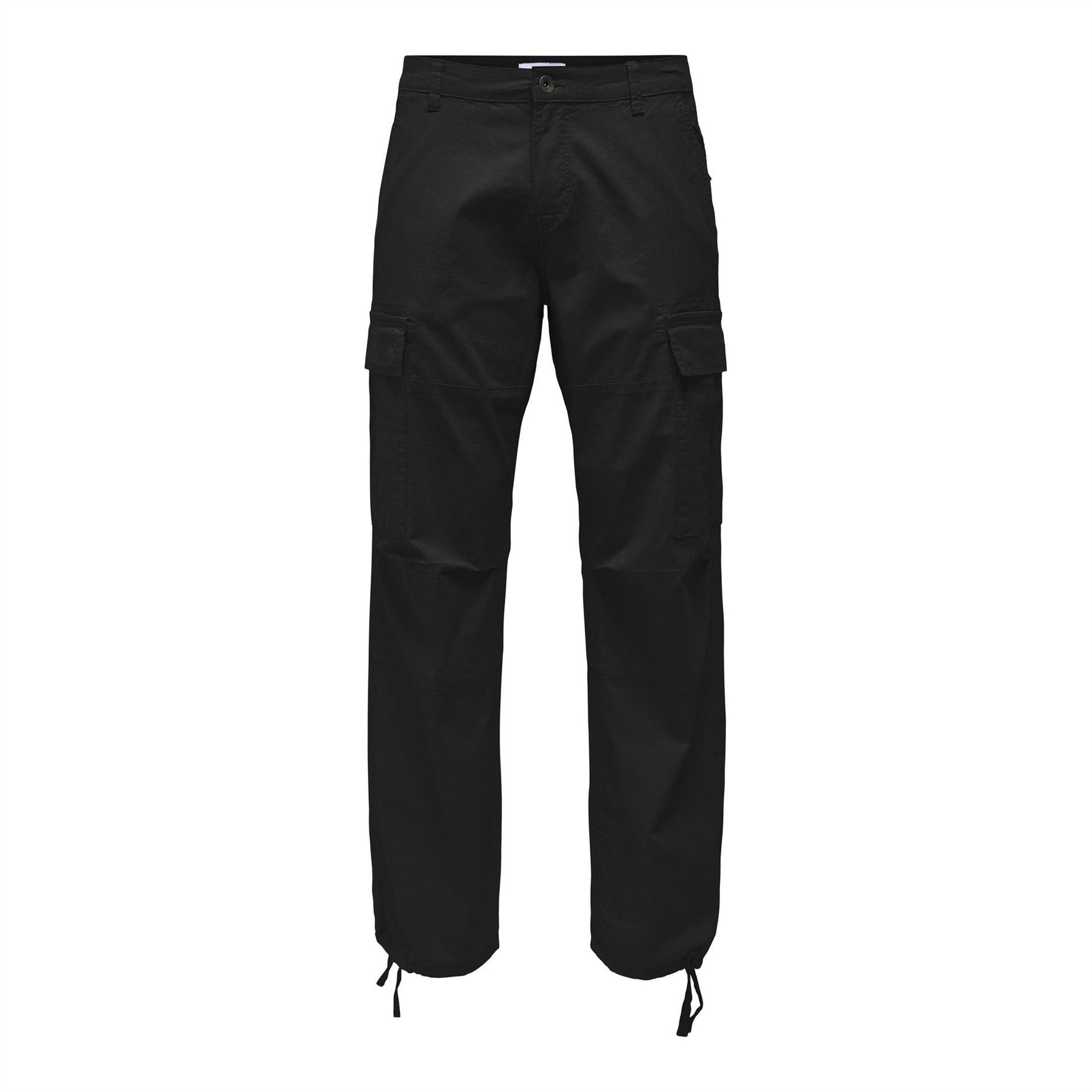Only and Sons Solid Patterned Straight Combat Pants