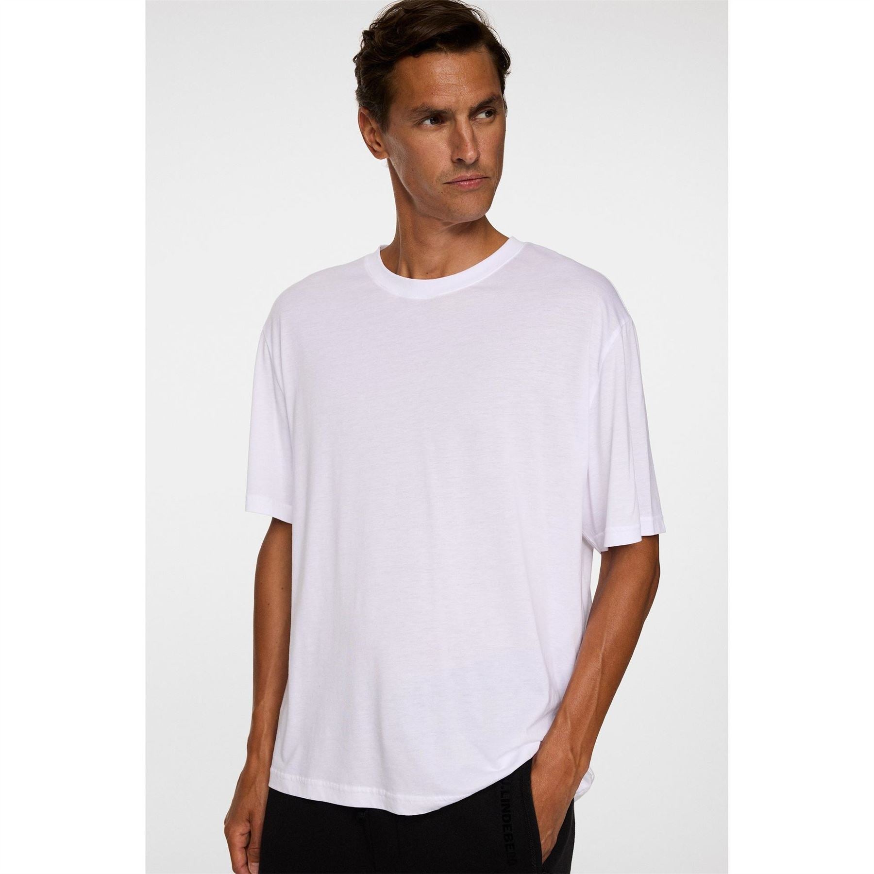 J Lindeberg Alpha Crew Neck Short Sleeve Jersey T-Shirt