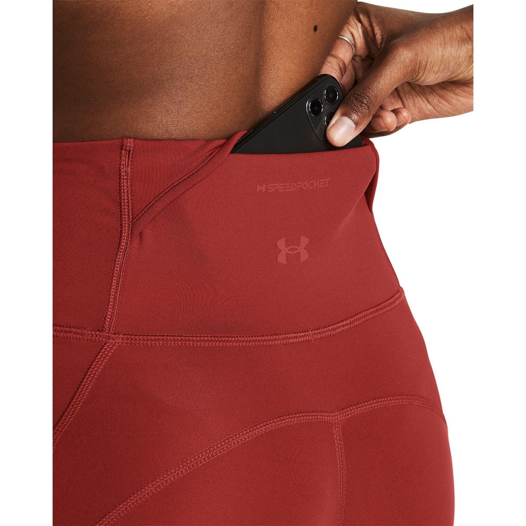 Under Armour Launch Solid Patterned Running Leggings
