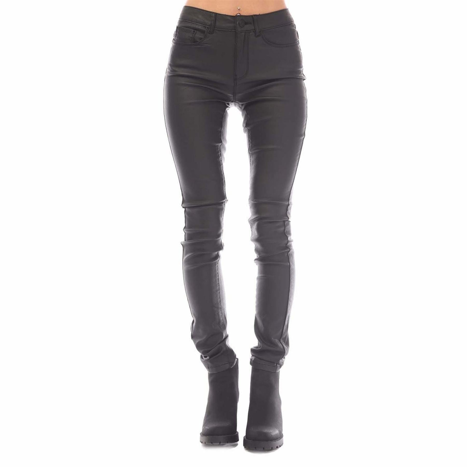 Only K Faux Leather Trousers