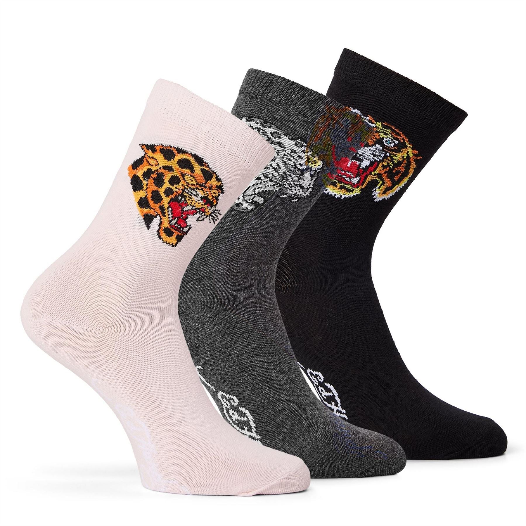 Ed Hardy 3 Pack Dress Crew Socks