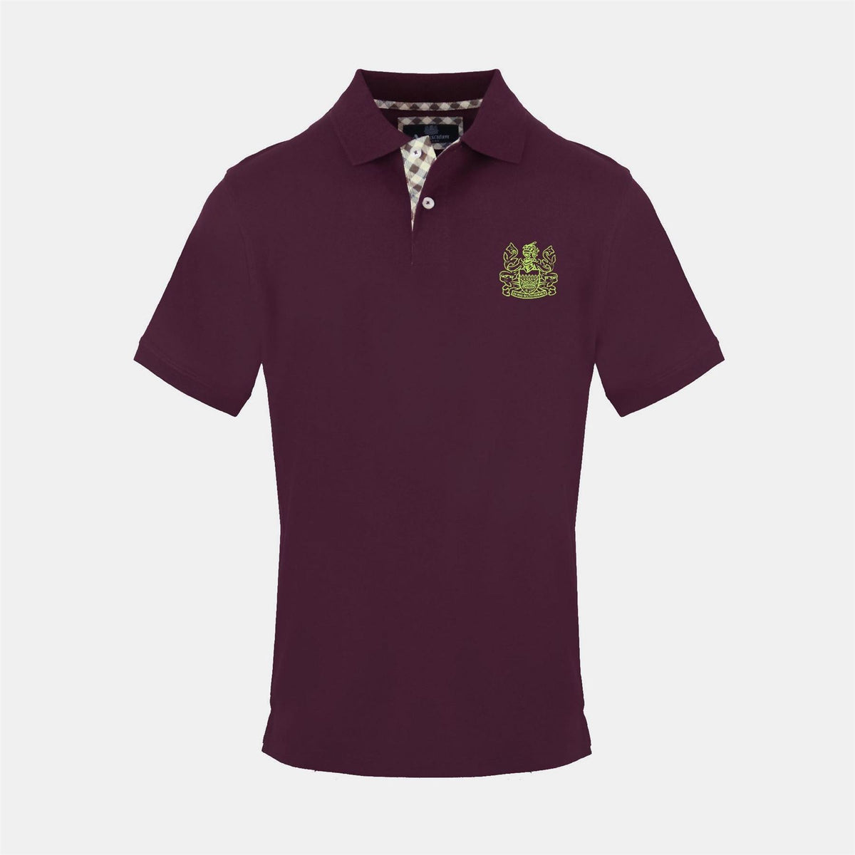 Aquascutum Collared Neck Short Sleeve Regular Fit Shirt