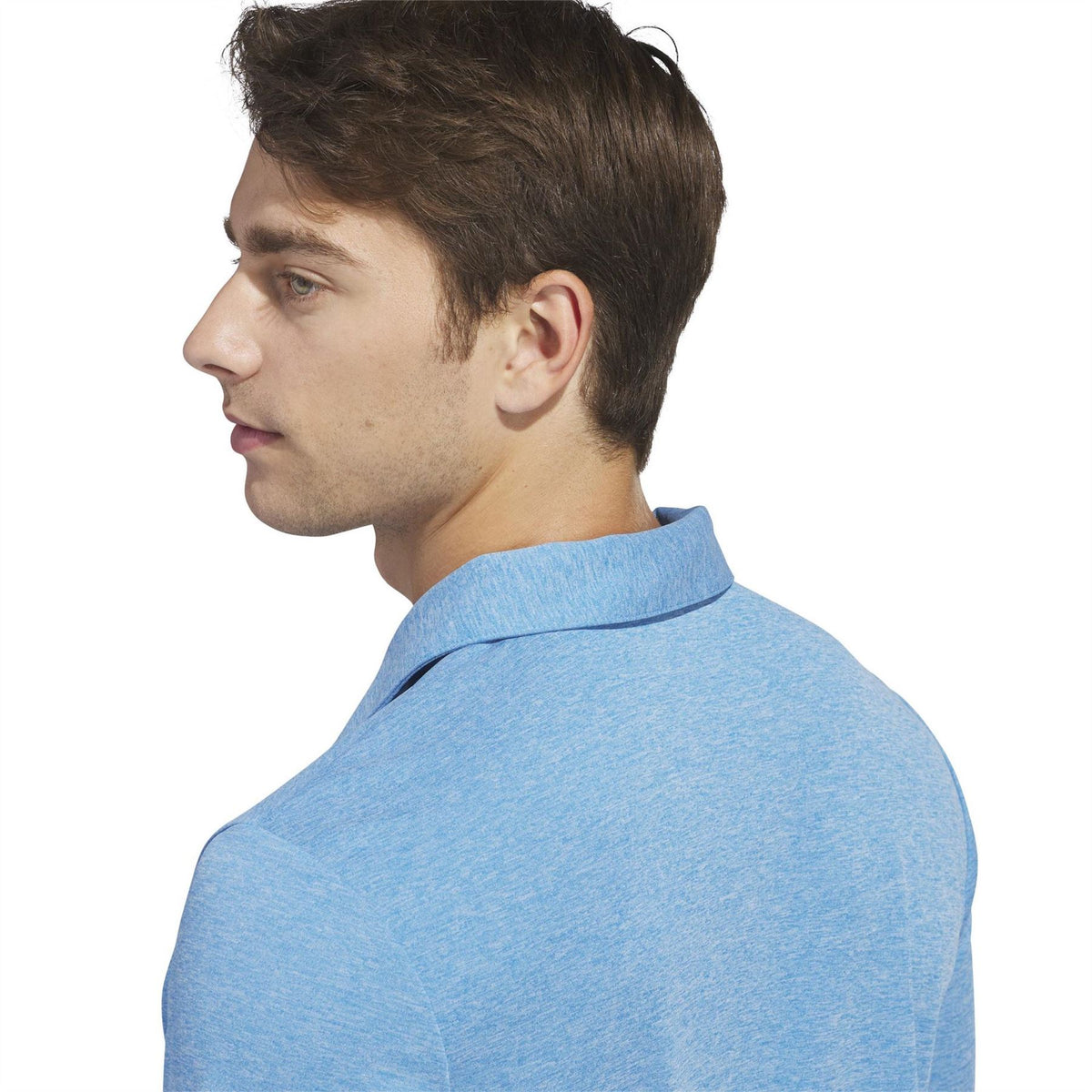 adidas Mens Heather Polo Shirt
