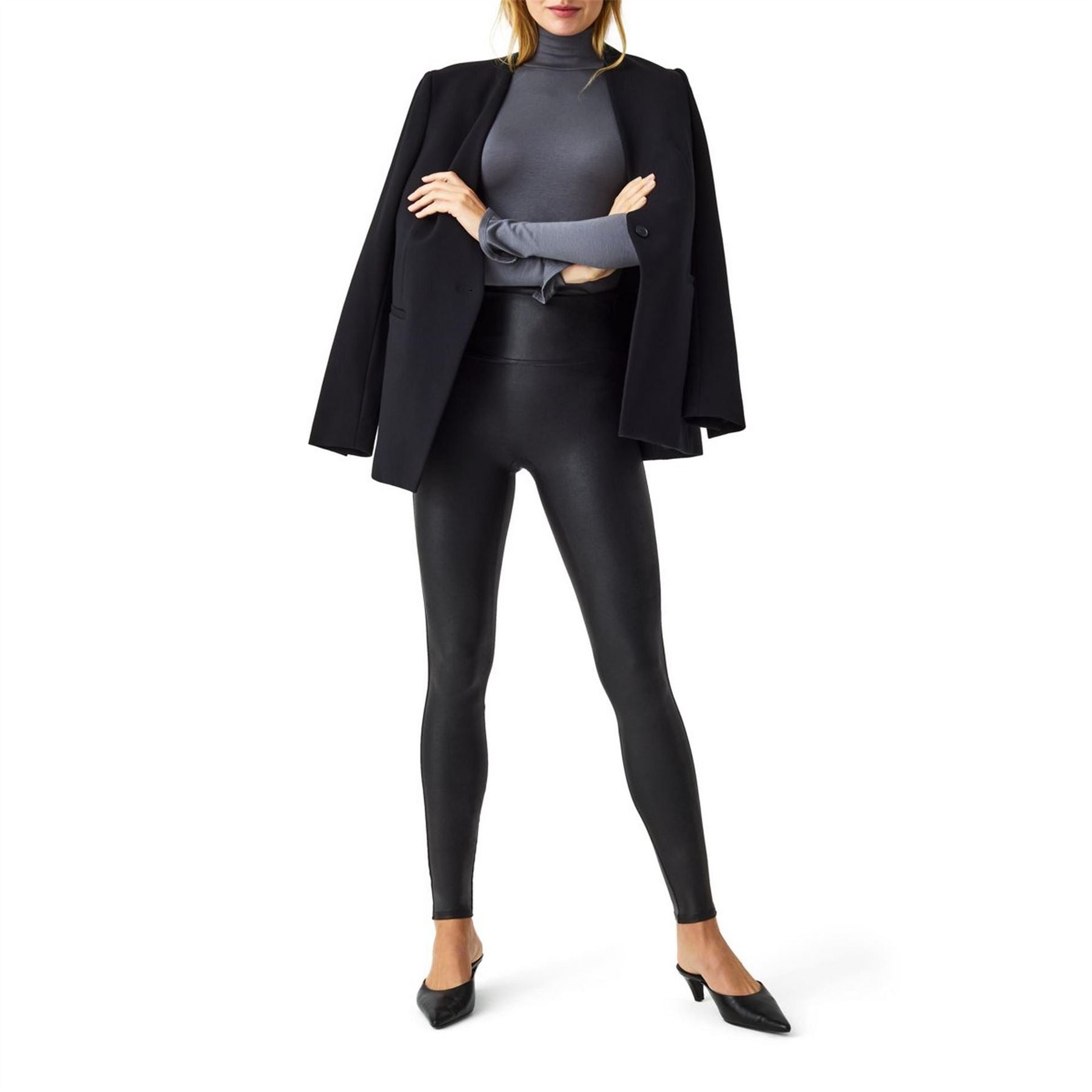 Spanx Faux Leather Leggings