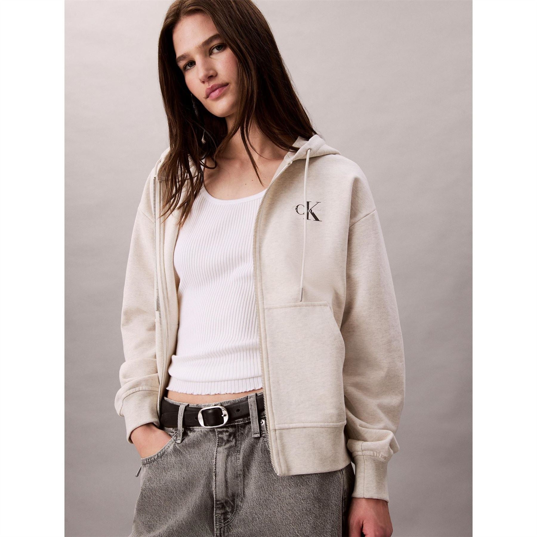 Calvin Klein Jeans Monologo French Terry Hoodie