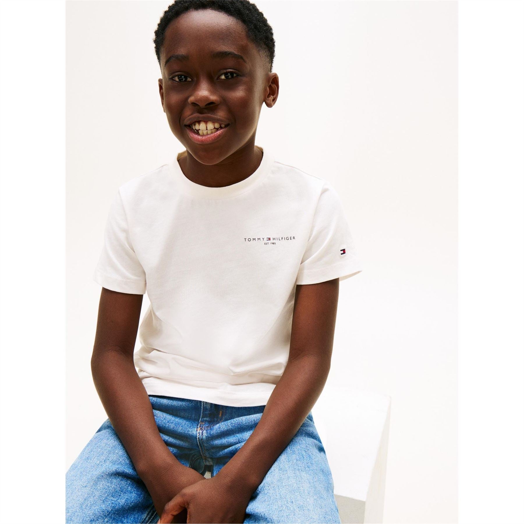 Tommy Hilfiger Mini Crew Neck Short Sleeve T-Shirt