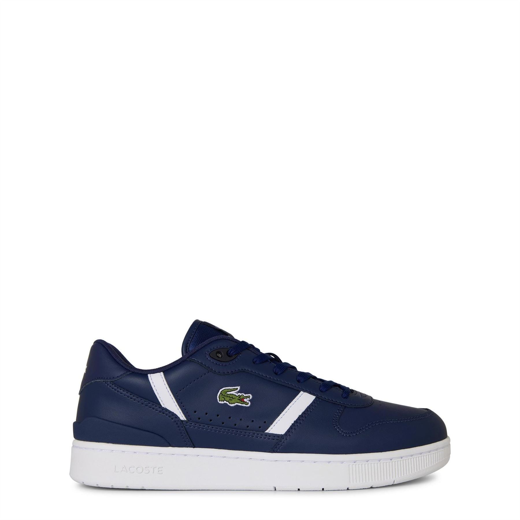 Lacoste T Clip Low Top Crocodile Print Sneakers