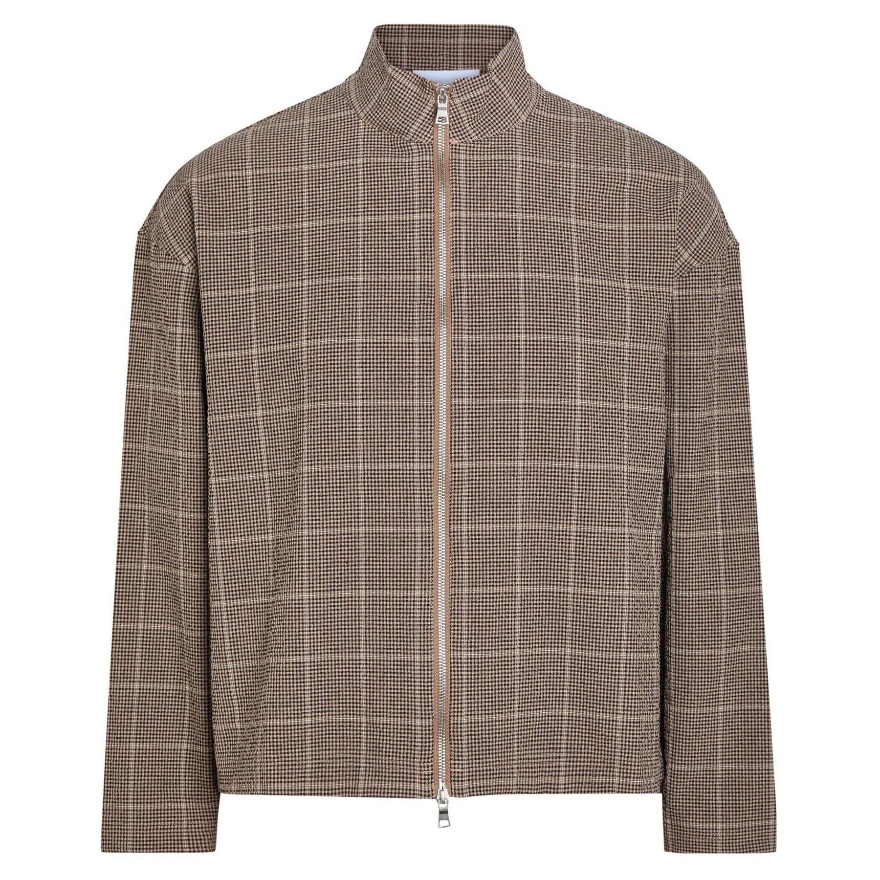 MKI MIYUKI ZOKU Check Track Jacket
