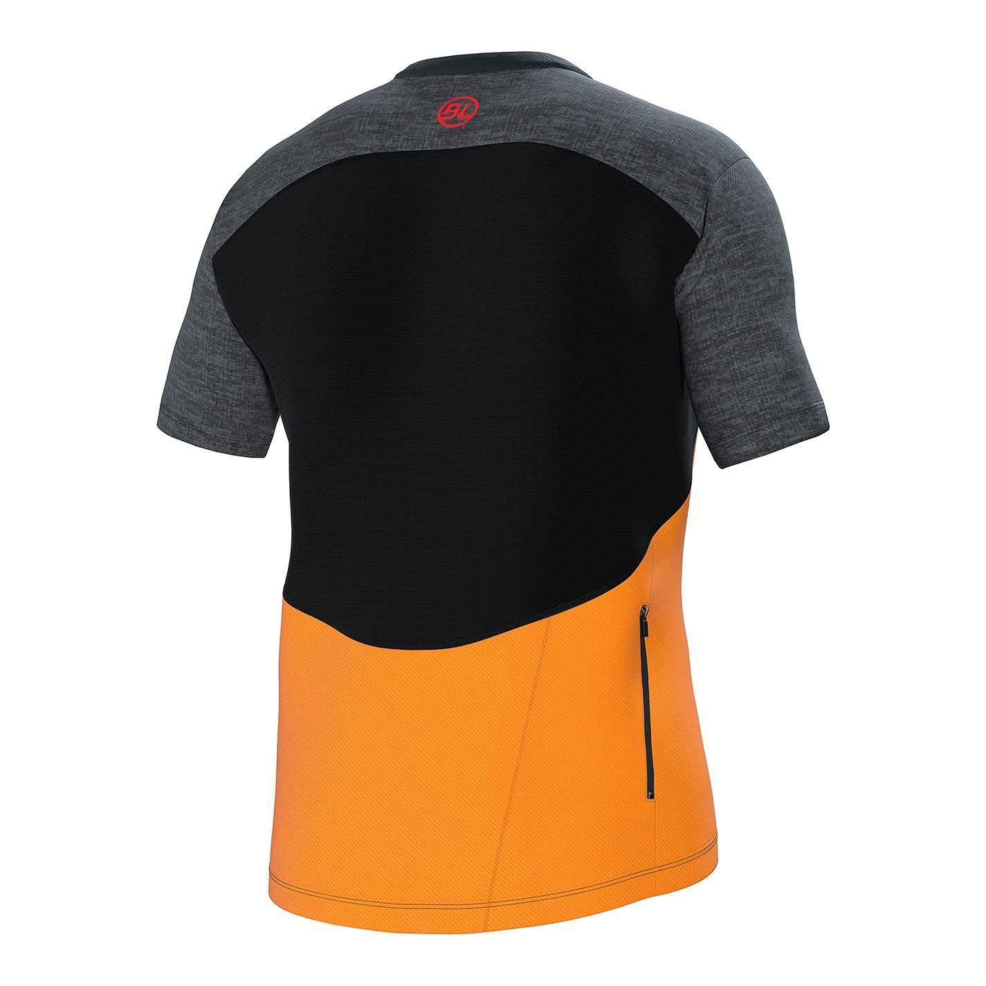 Bicycle Line AGORDO Full Length Zip Loose Fit Short Sleeve Cycling Jersey