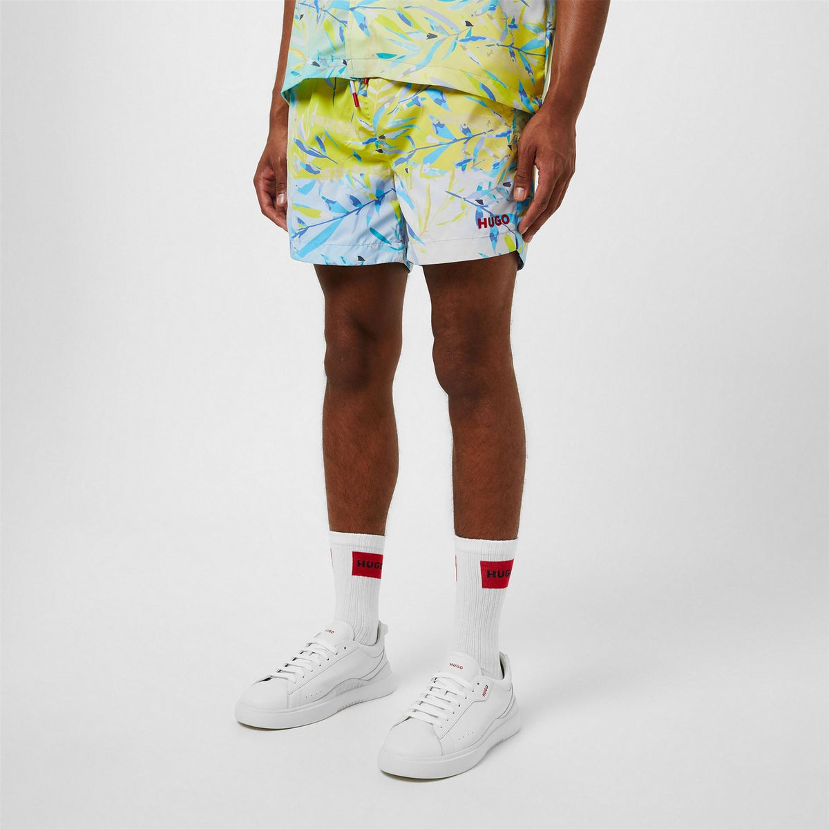 Hugo Tenn Leather Trainers