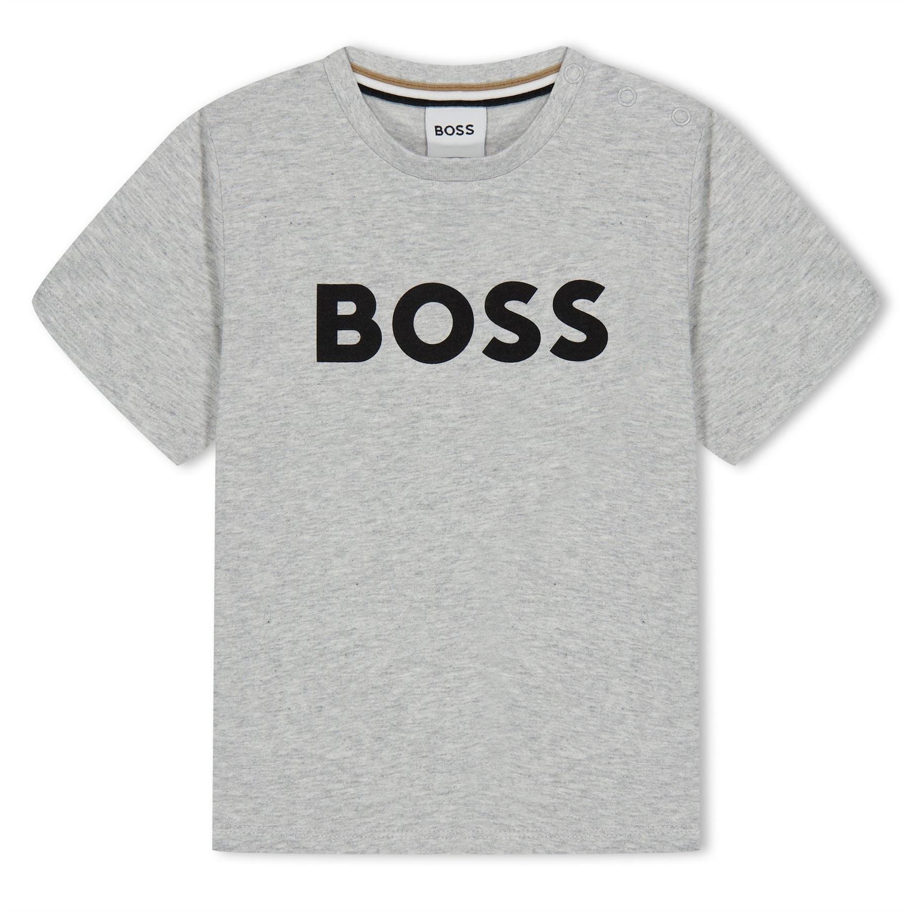 Boss Logo Regular Fit Crew Neck T-Shirt