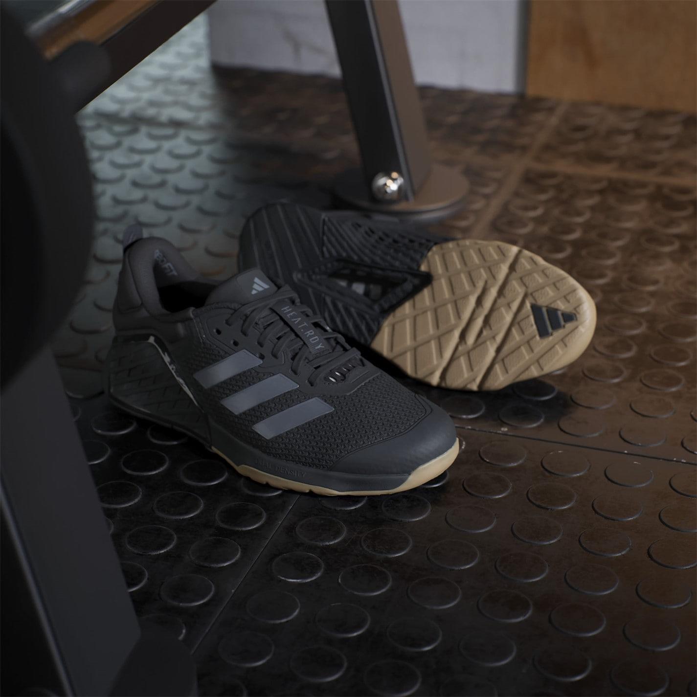 adidas Dropset 3 Round Toe Flat Heel Trainers