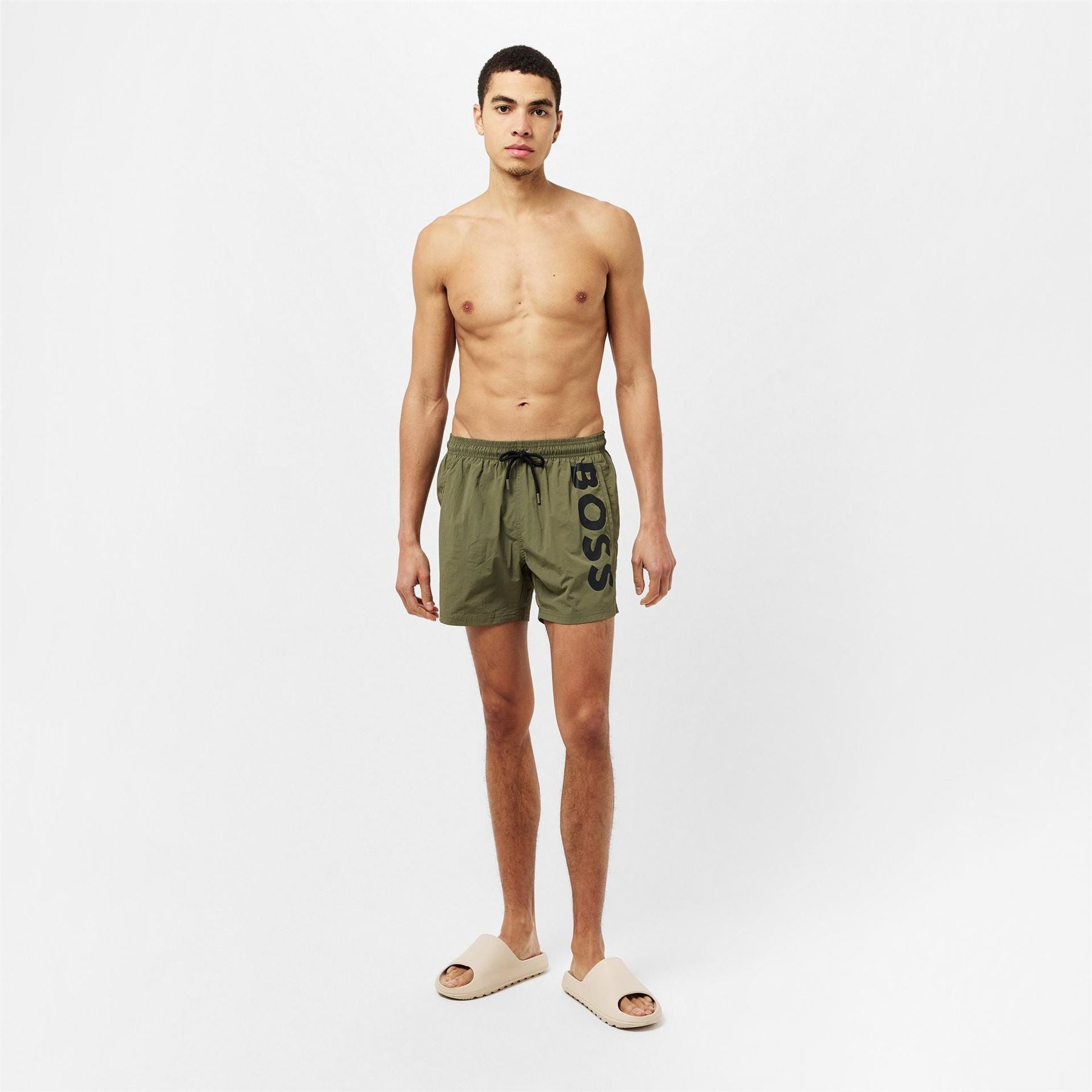 Boss Octopus Swim Shorts, Comfortable Elasticated Waist