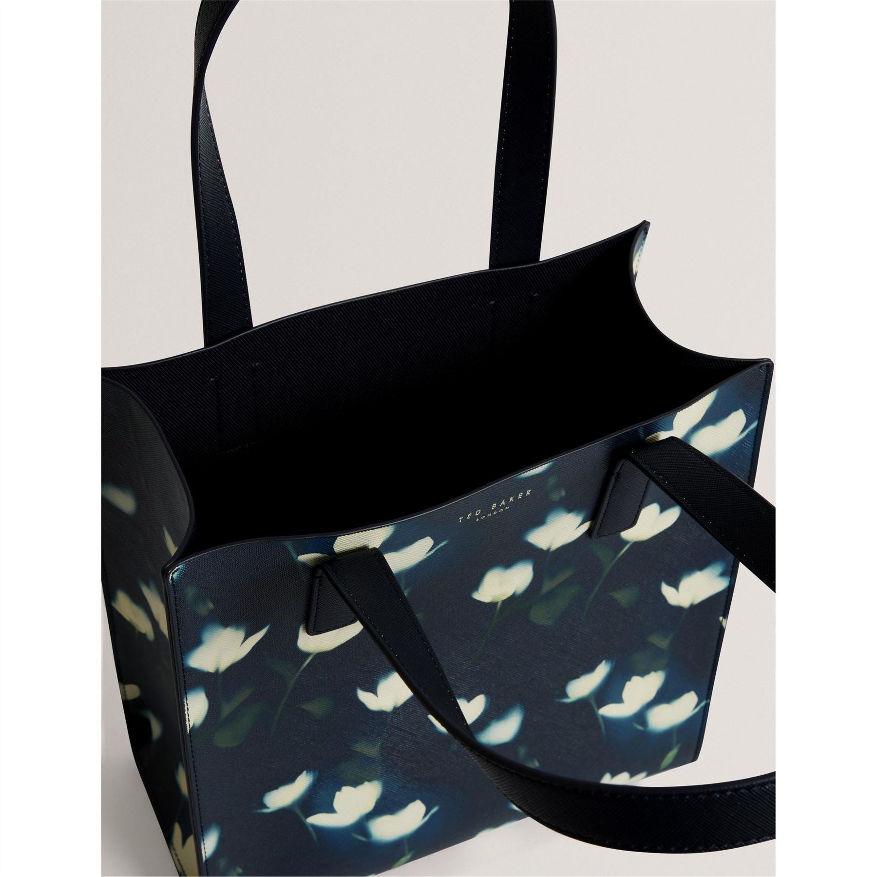 Ted Baker Floral Patterned Square Shape Tote Bag