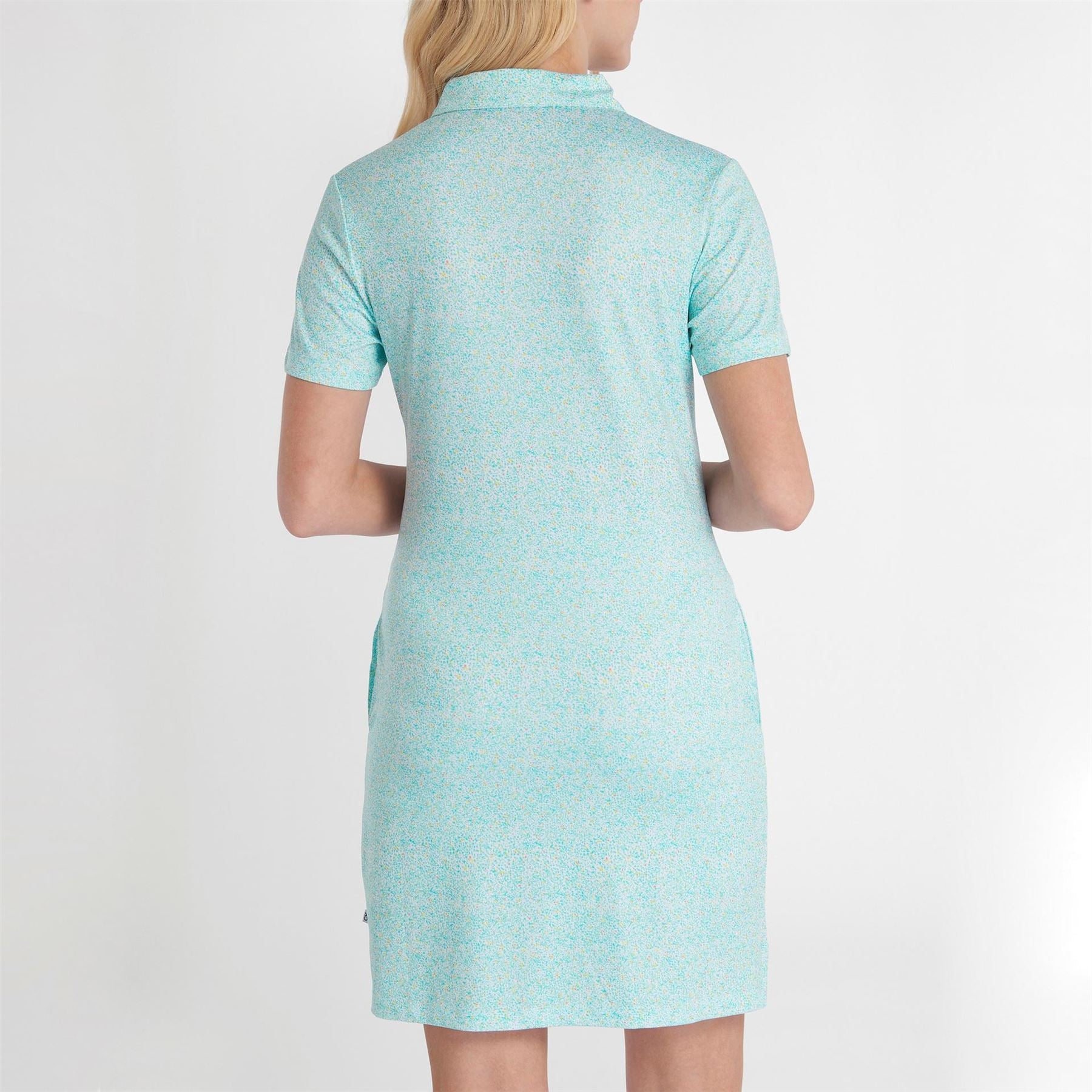 Calvin Klein Golf Hamlin Collared Neck Knee Length T-Shirt Dress