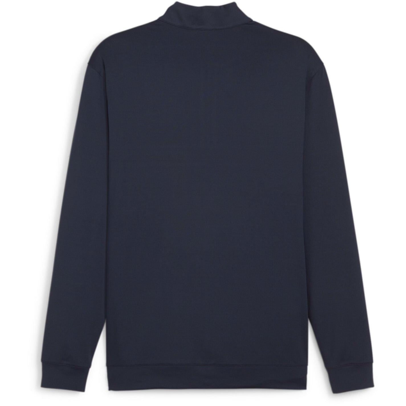 Puma Mens Pure Colour Block Golf Quarter Zip