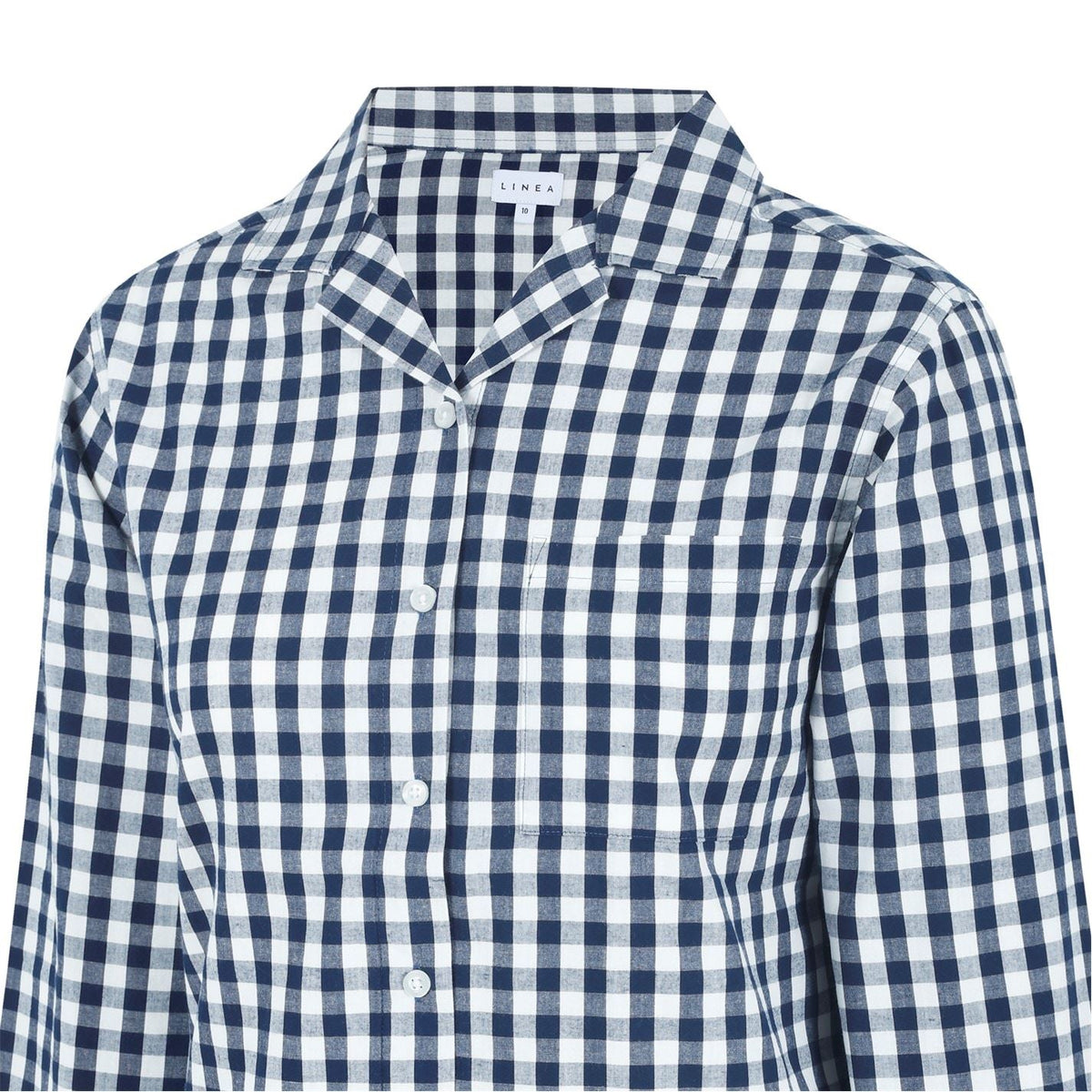 Linea Boxy Relaxed Fit Long Sleeve Pyjama Top