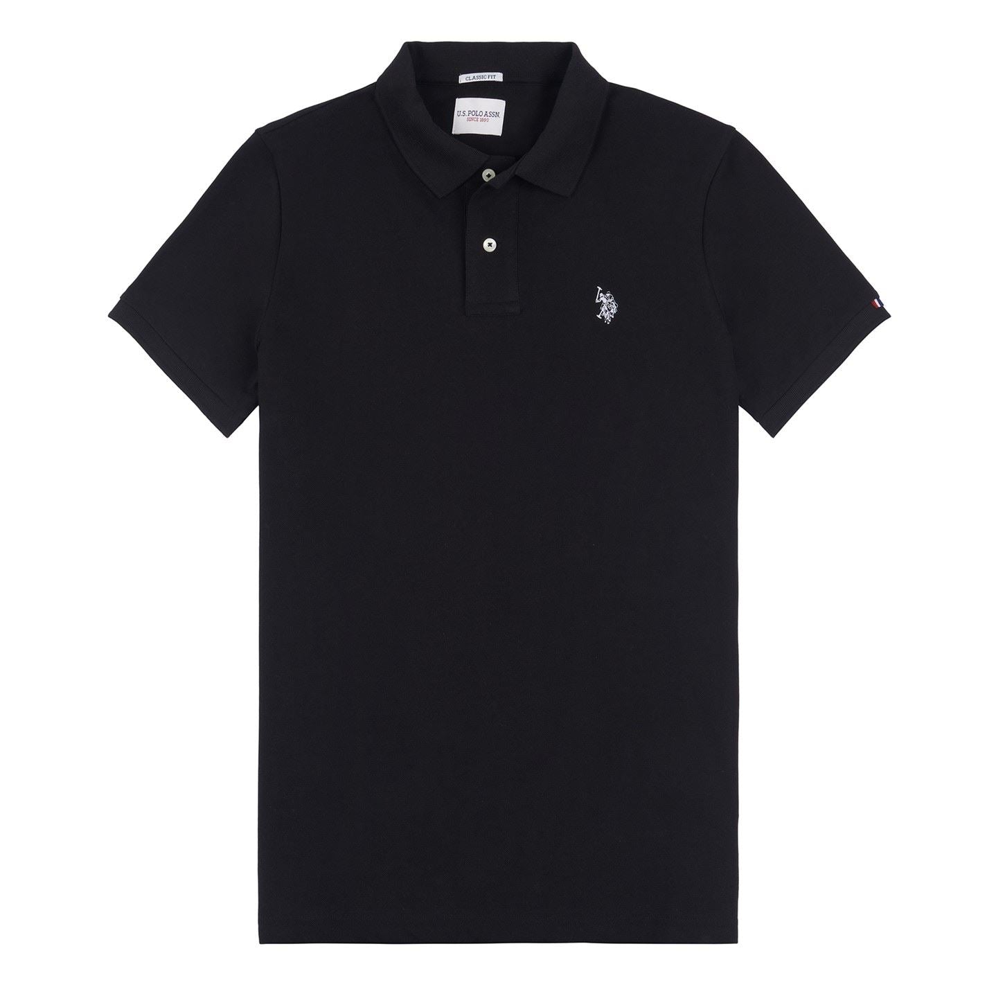 US Polo Assn Mens Pique Polo Top