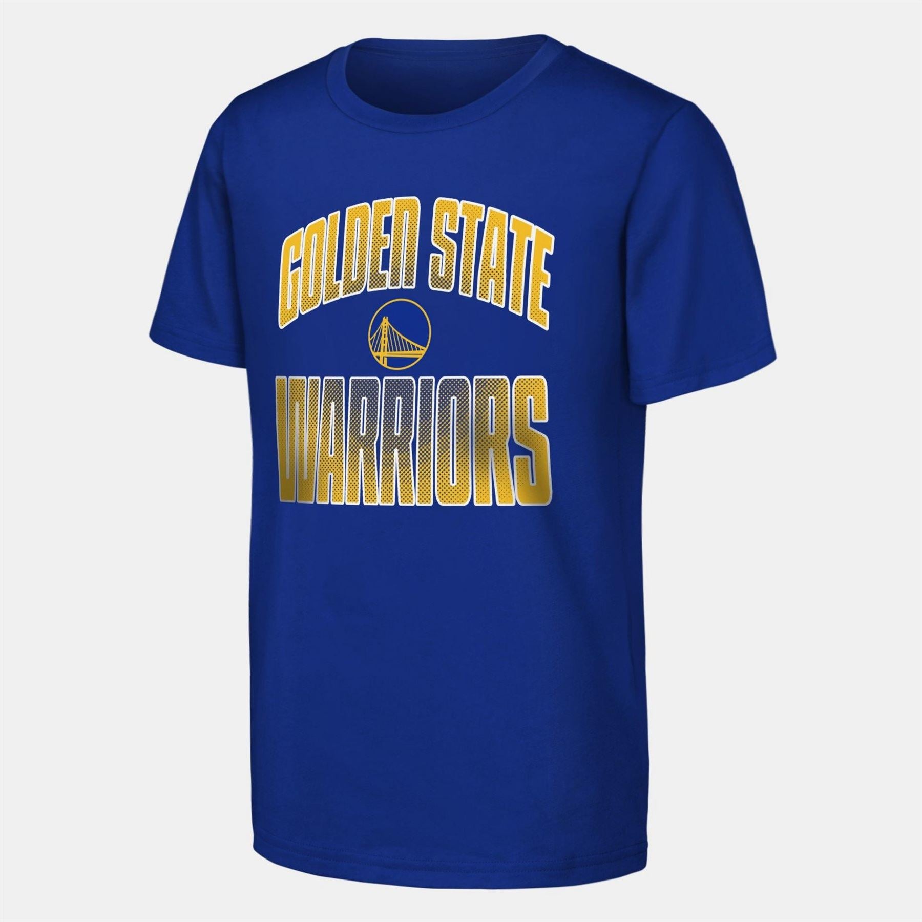 NBA Never Quit 2 Pack Printed Logo Crew Neck T-Shirt