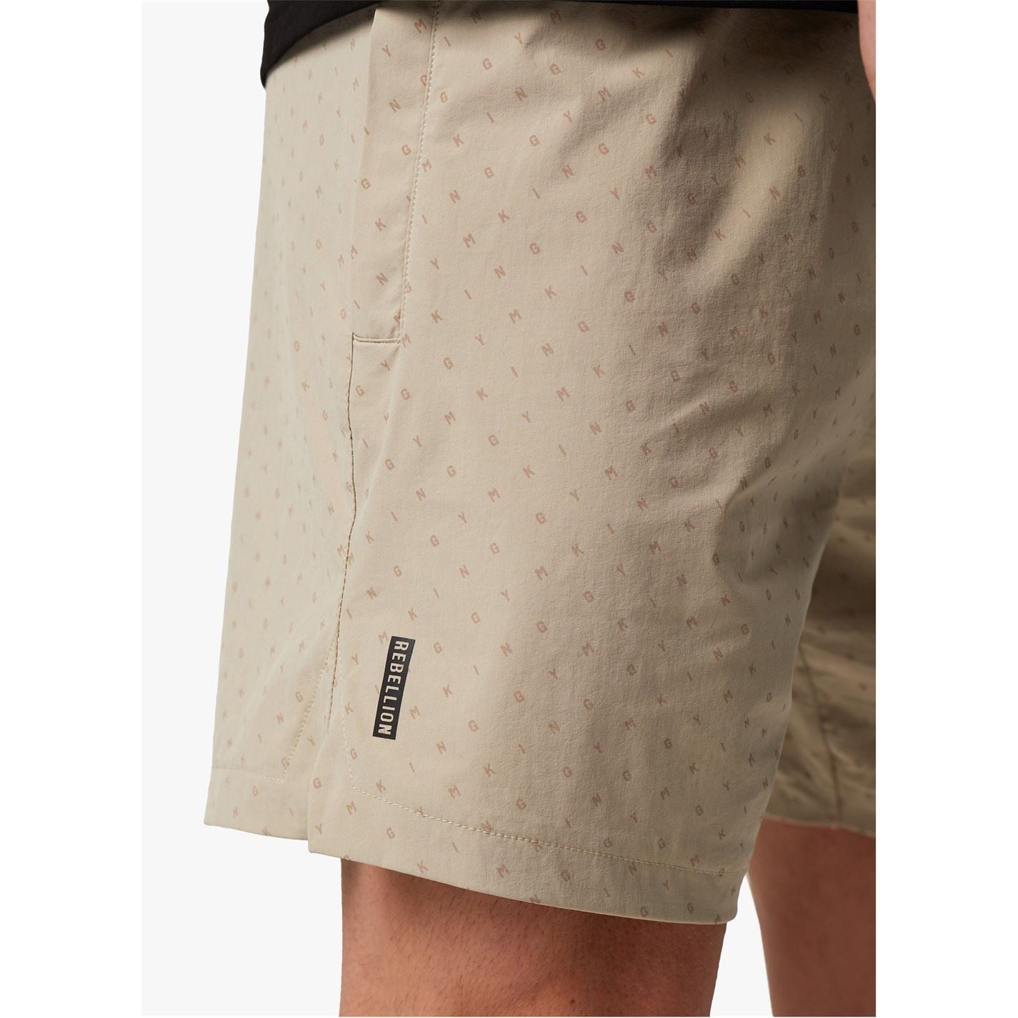 Gym King Camo Bermuda Shorts with Lettering