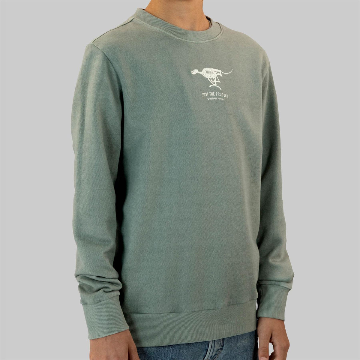 G Star Junior Crew Neck Regular Fit Sweatshirt