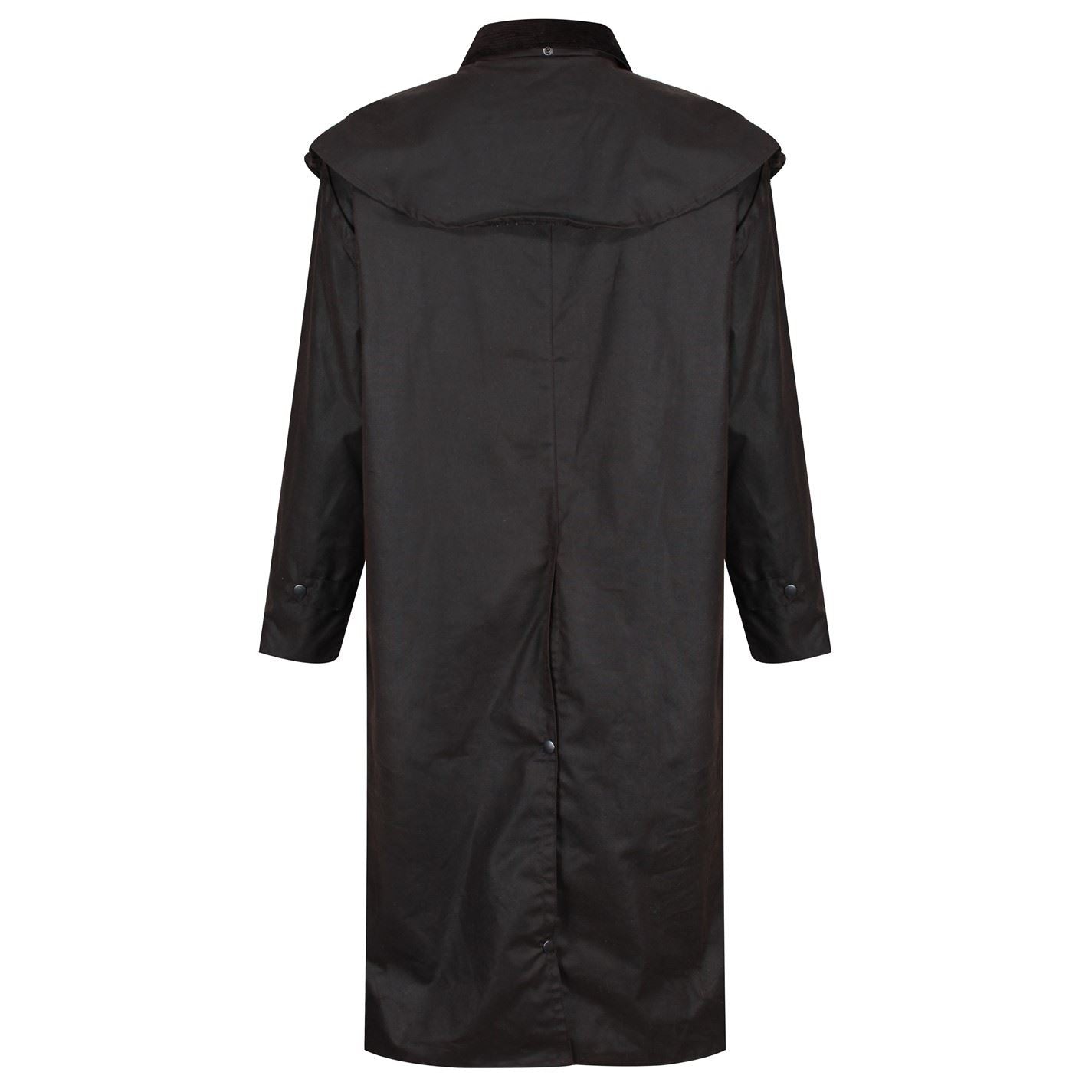 Regatta Solid Patterned Snap Button Hooded Waxed Jacket