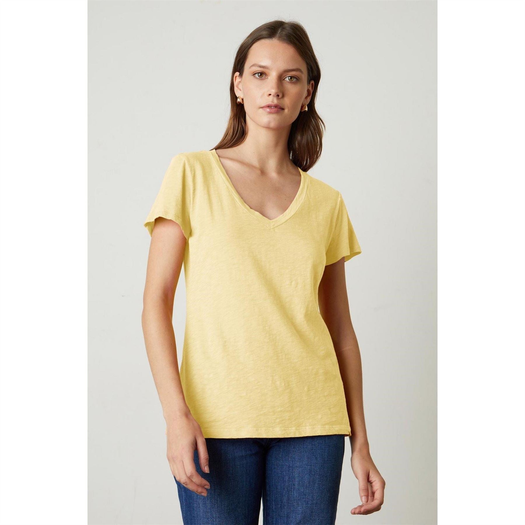 Velvet by Graham and Spencer Regular Fit Crew Neck Short Sleeve T-Shirt