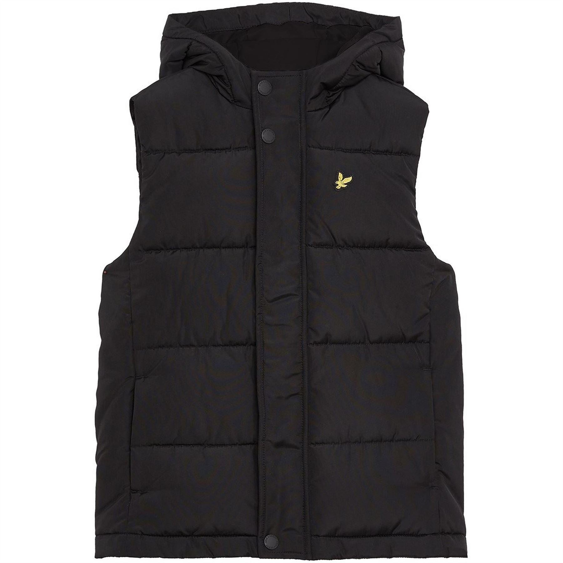 Lyle and Scott Quilted Hooded Short Regular Fit Vest