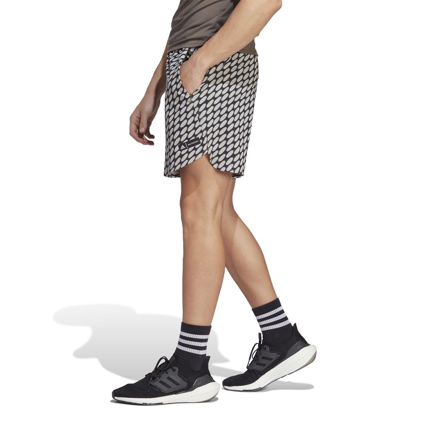 adidas Mens X Marimekko Designed For Training Shorts Me Gym Shorts