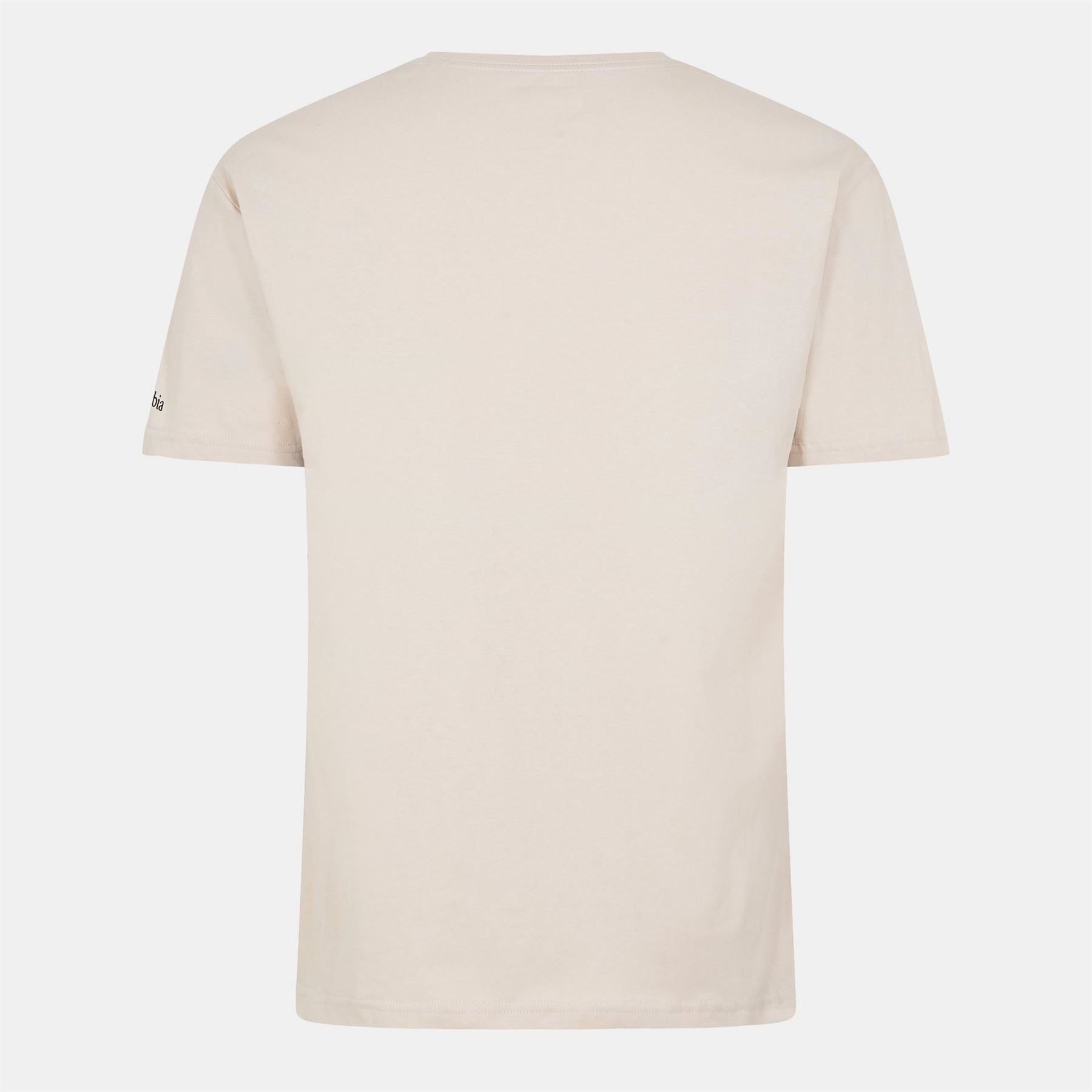 Columbia Geographic Print Crew Neck Regular Fit T-Shirt