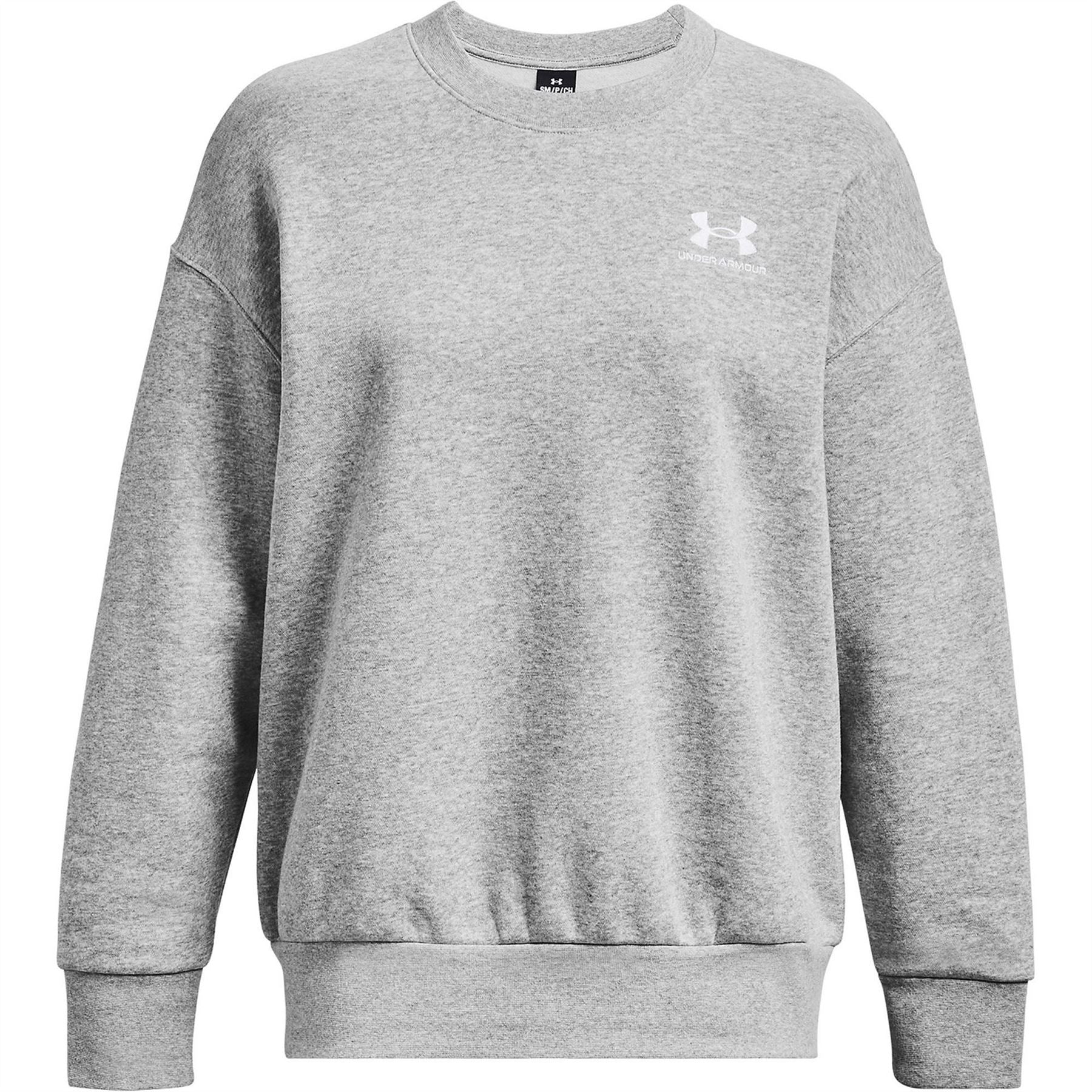 Under Armour Womens Armour Ua Icon Fleece Os Crew Sweatshirt