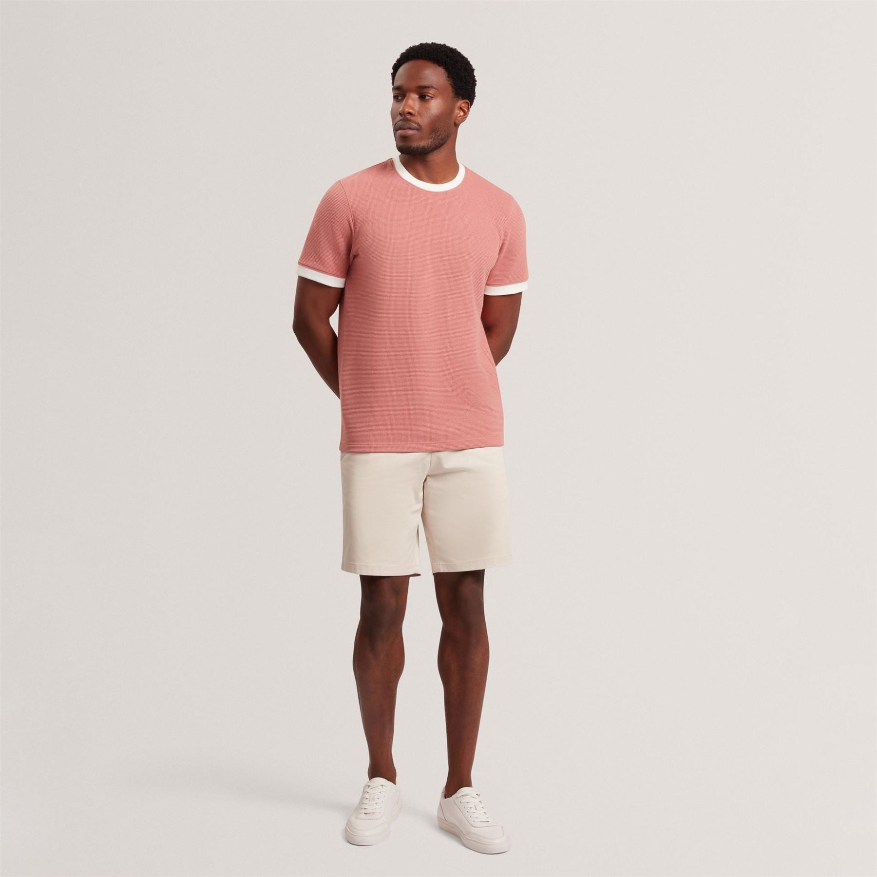 Ted Baker Ss Text T-Shirt Sn62