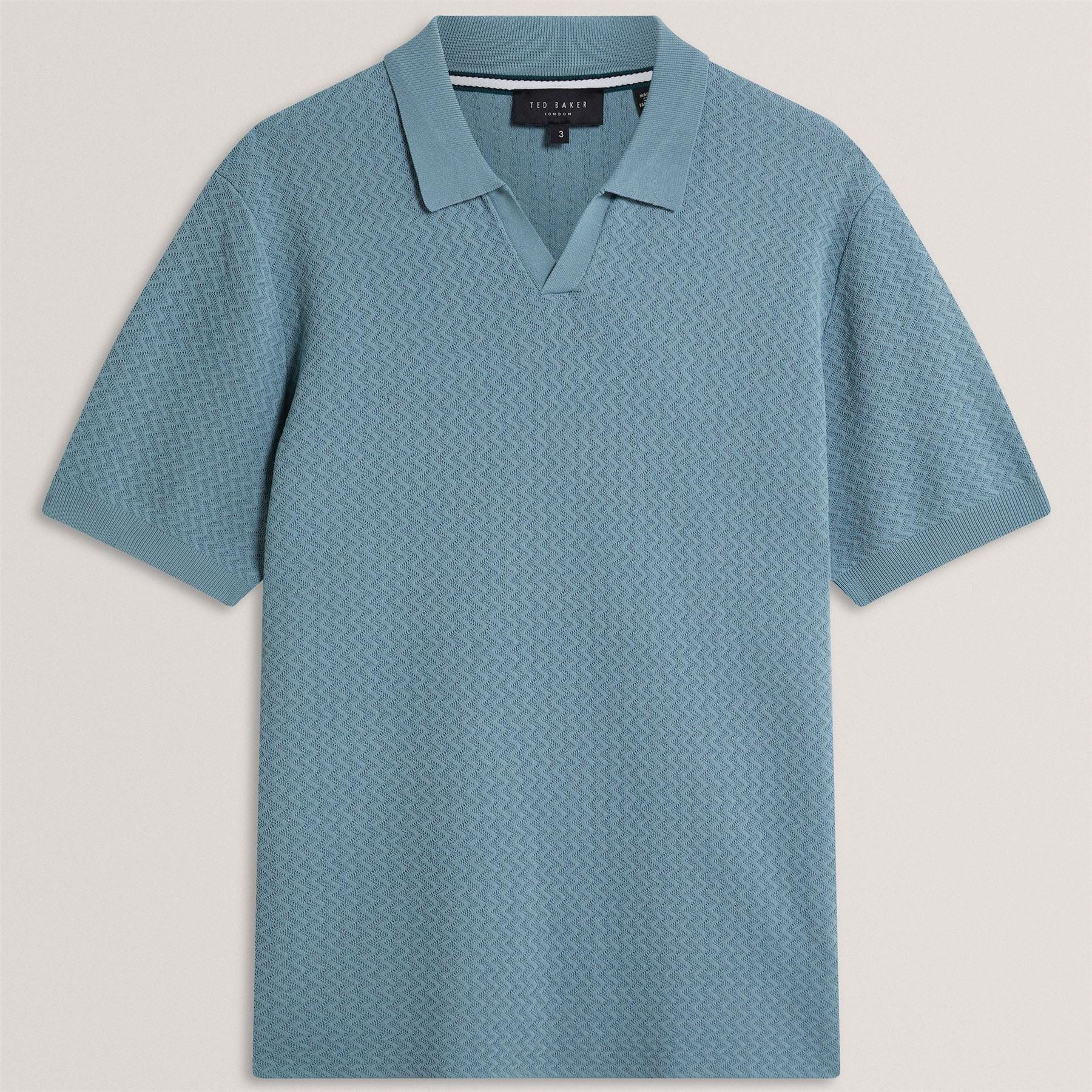 Ted Baker Ss Zzagstch Polo Sn62