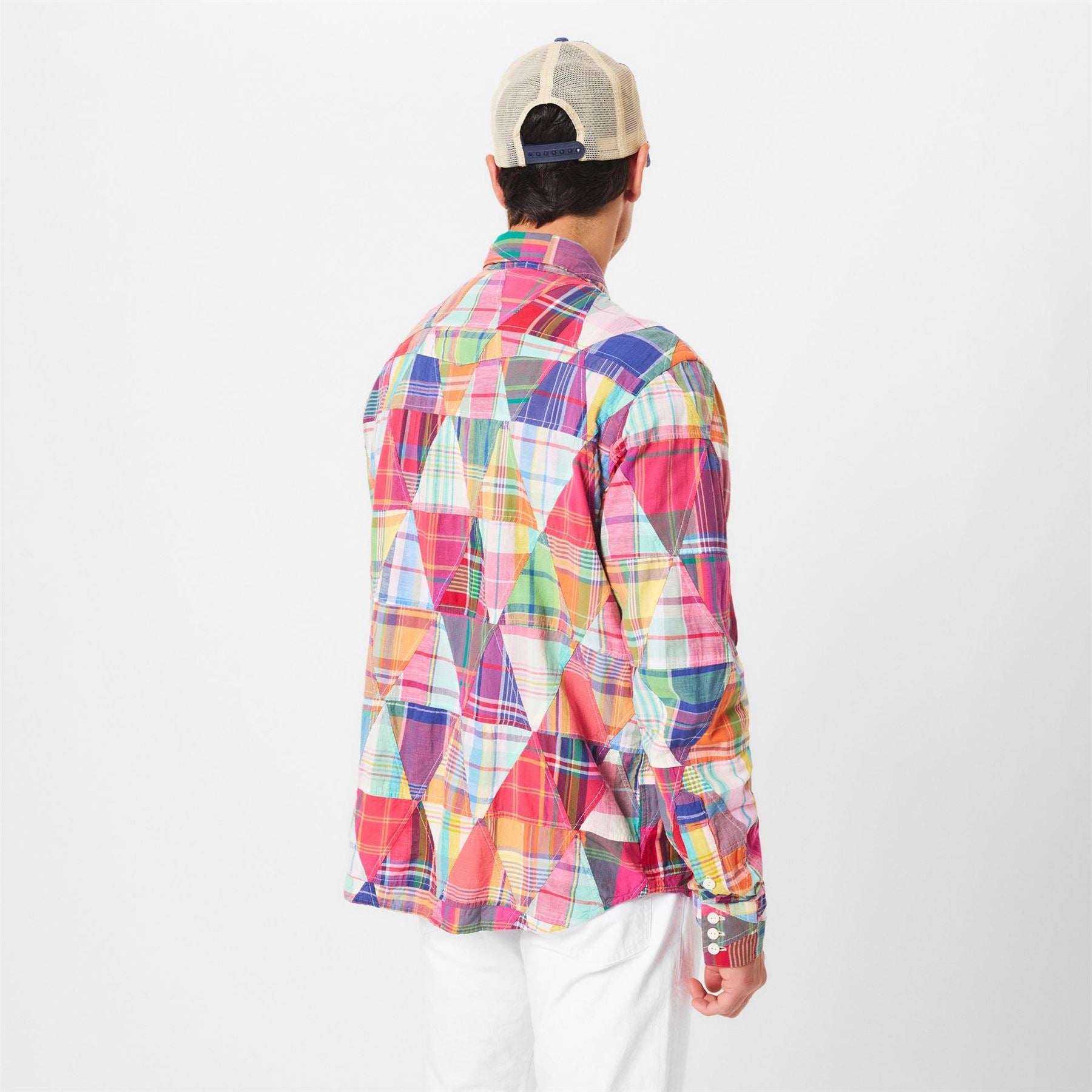 Polo Ralph Lauren Madras Regular Fit Long Sleeve Cuff Shirt